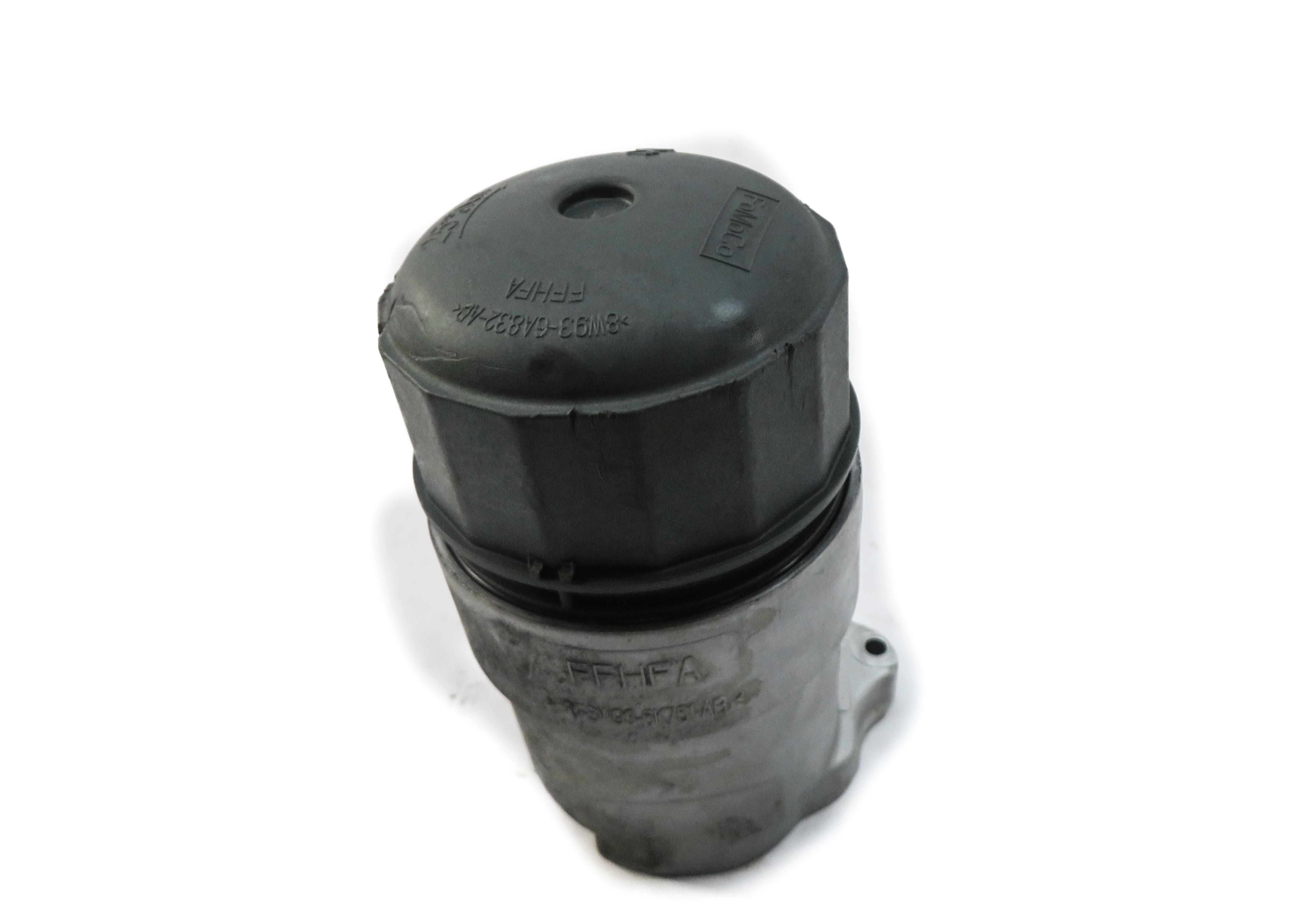 2011 RANGE ROVER (L322) 5.0L AJ133 SUPERCHARGED V8 ENGINE OIL FILTER HOUSING — exact item pictured