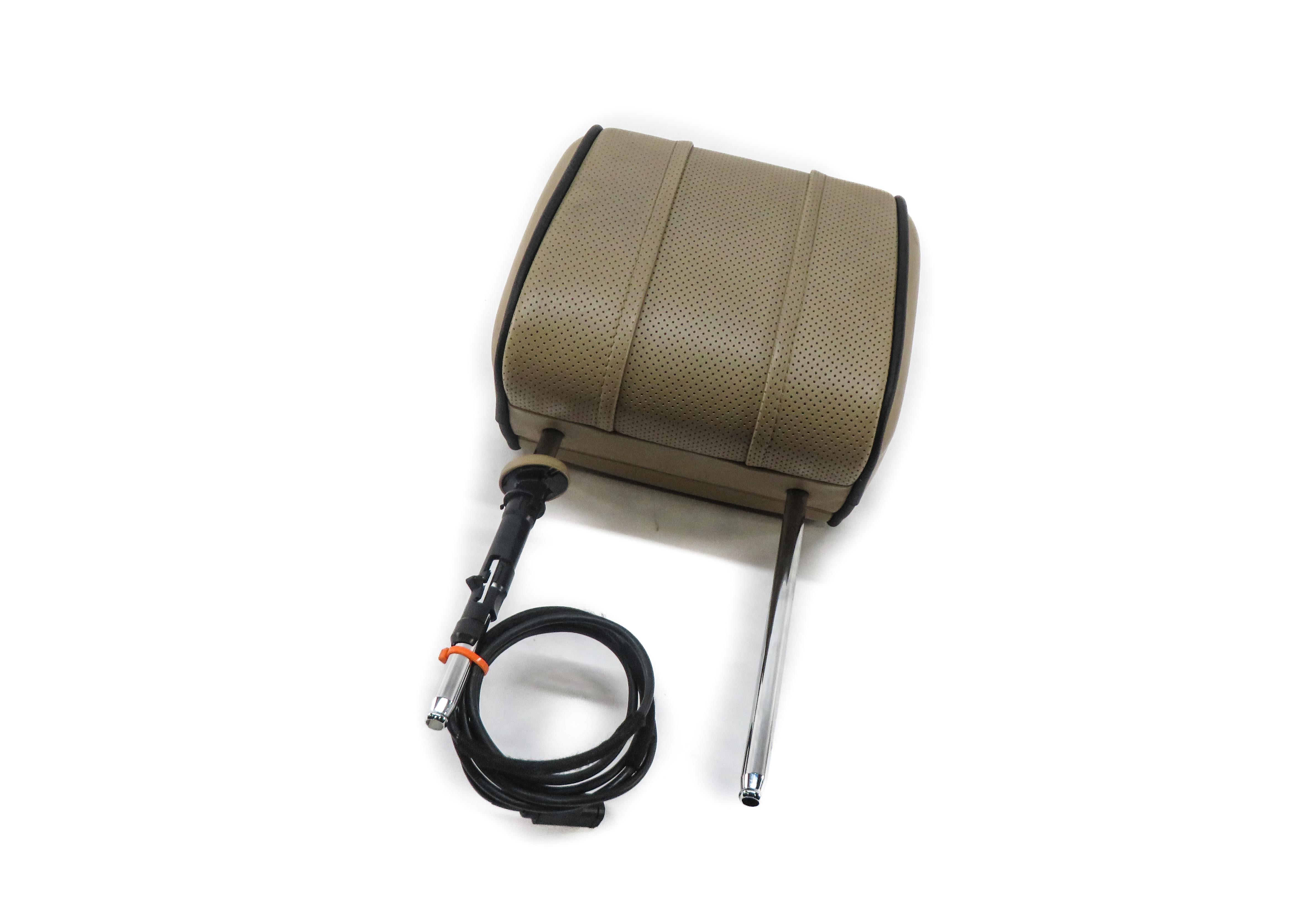 2006-2012 RANGE ROVER SPORT (L320 L322) RIGHT FRONT HEADREST TV SCREEN (BEIGE) — exact item pictured