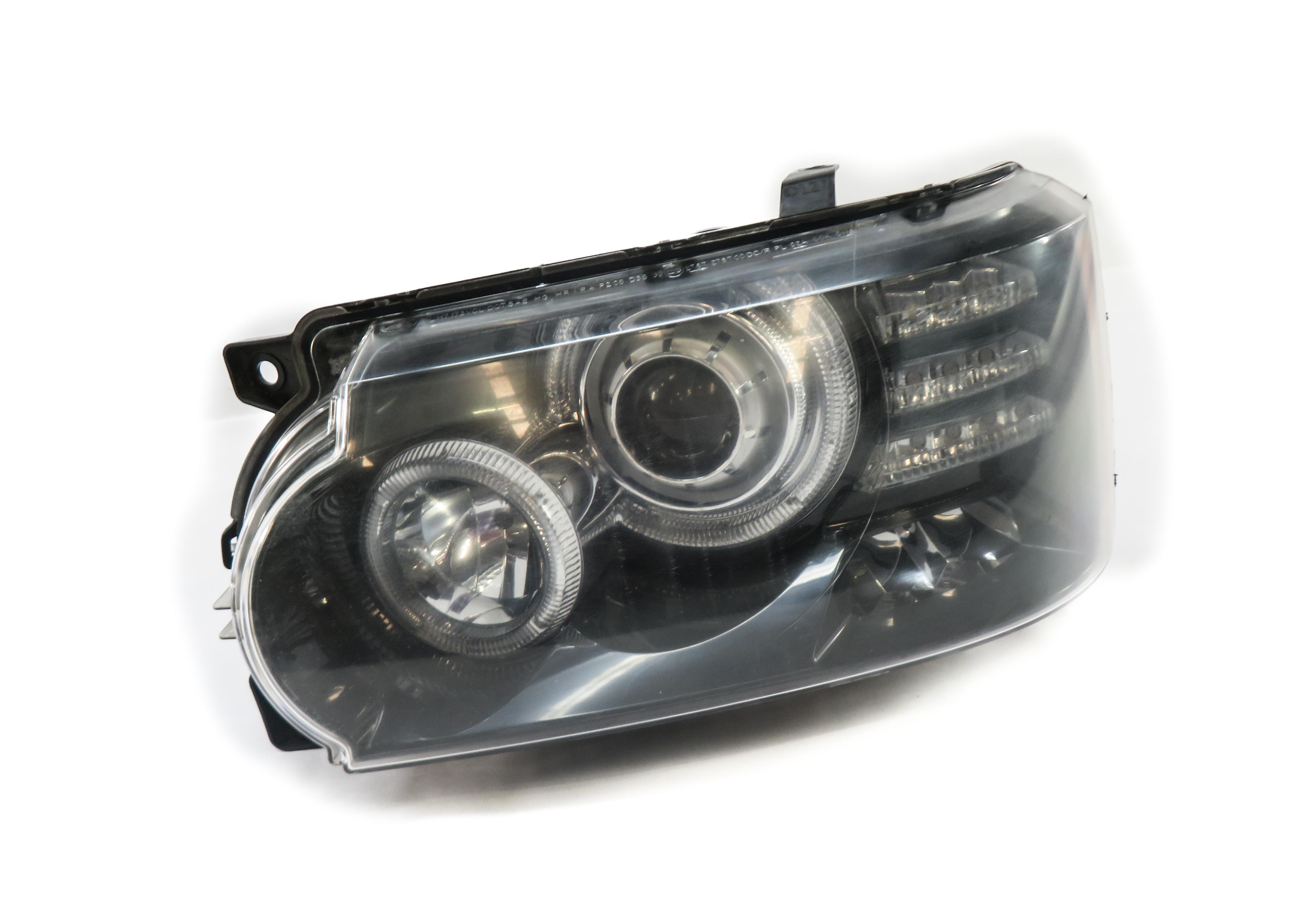 2010-2011 RANGE ROVER (L3220 LEFT XENON HID HEADLIGHT LIGHT LAMP (GRAY HOUSING) — exact item pictured