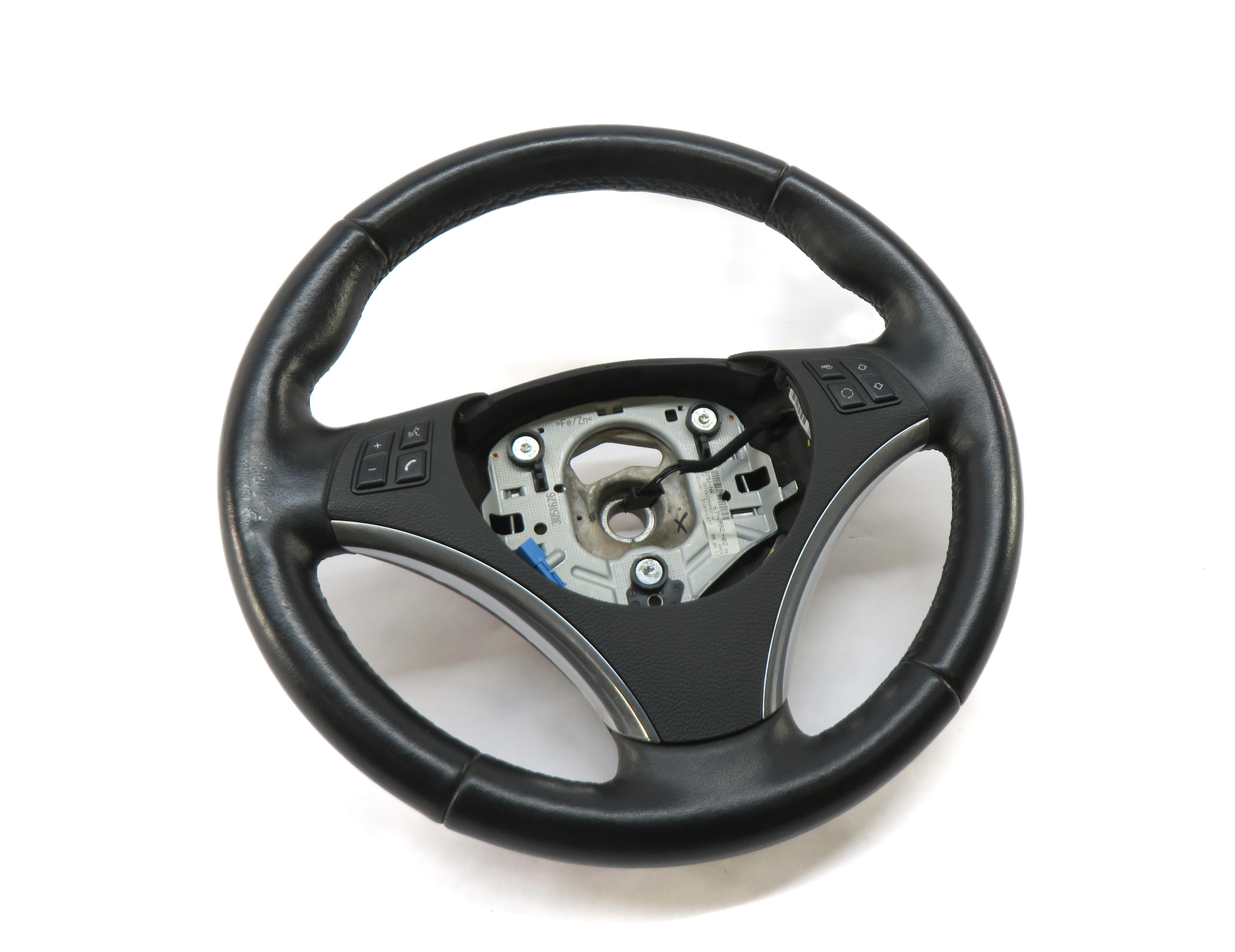 2011-2013 BMW 328i 335i (E92 E93) 3-SPOKE SPORT STEERING WHEEL — exact item pictured