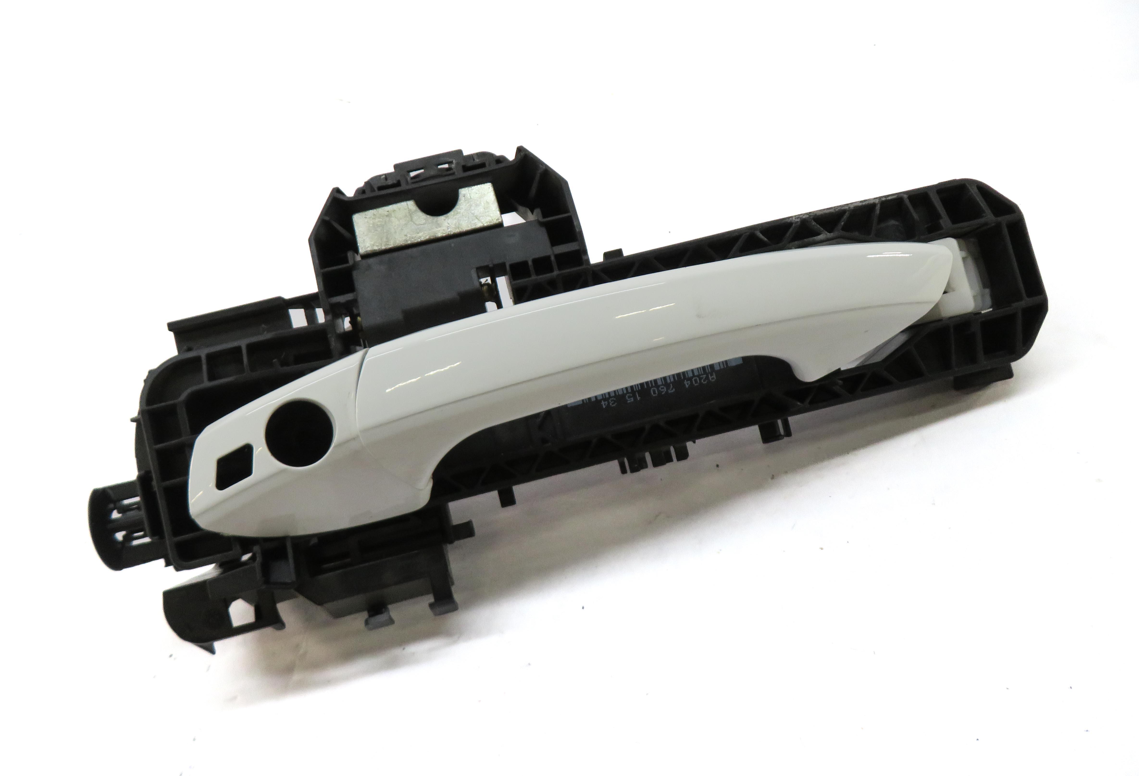 2010-2015 MERCEDES GLK250 GLK350 (X204) LEFT FRONT DRIVER DOOR HANDLE (WHITE) — exact item pictured