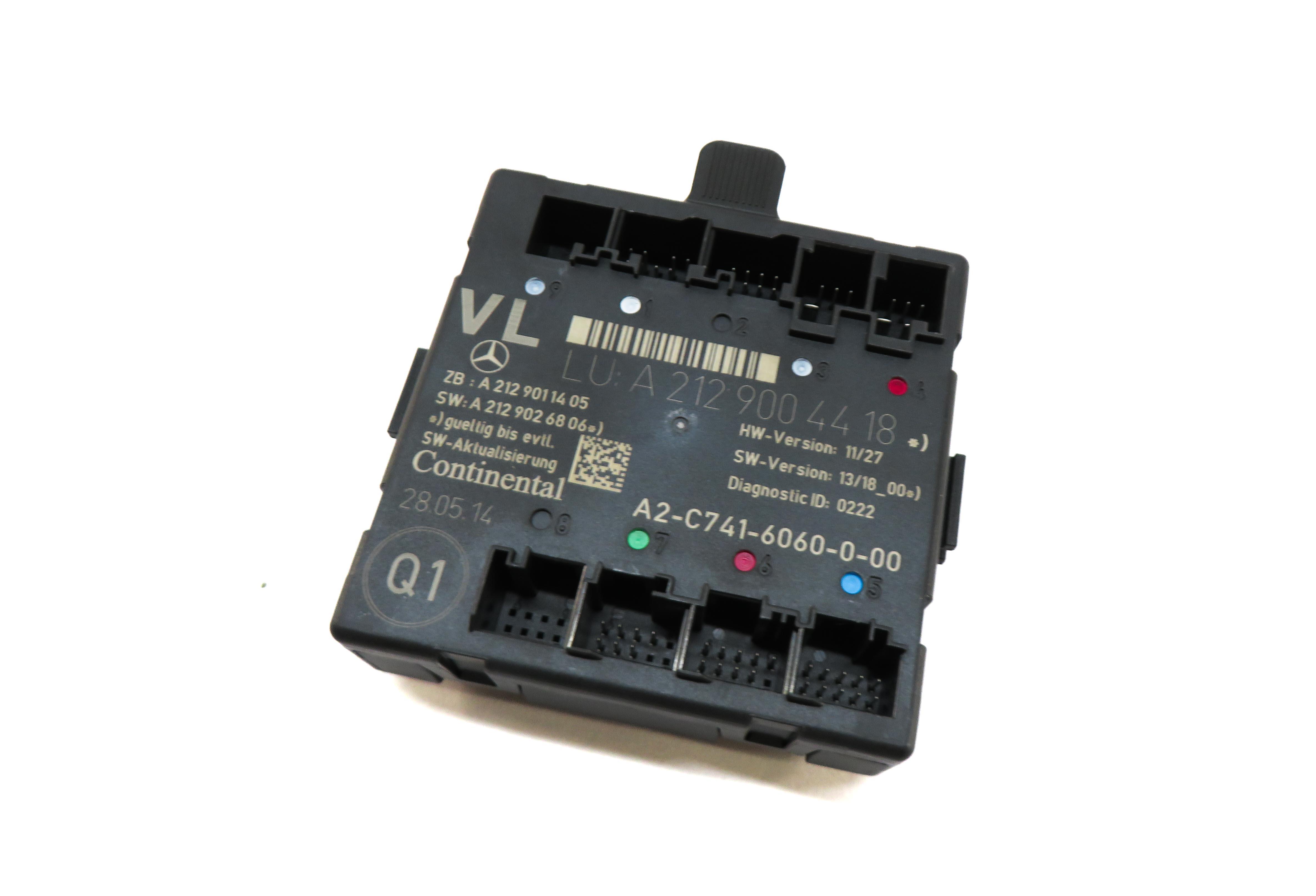 2013-2018 MERCEDES C350 E350 E550 GLK250 GLK350 SLK350 - LEFT FRONT DOOR MODULE — exact item pictured