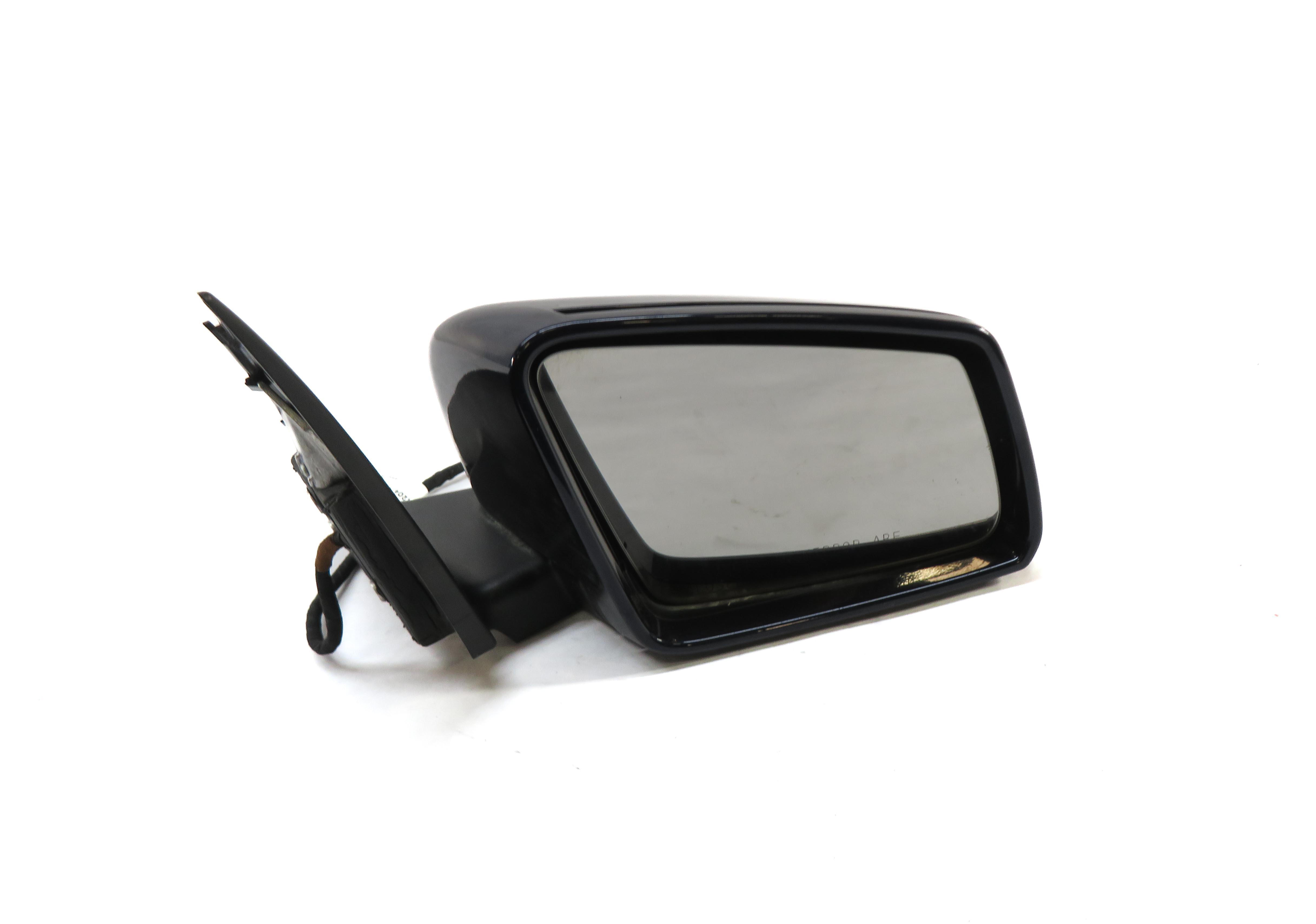 12-14 MERCEDES C250 C300 C350 (W204) RIGHT HEAT AUTODIM MEM DOOR MIRROR (BLUE) — exact item pictured