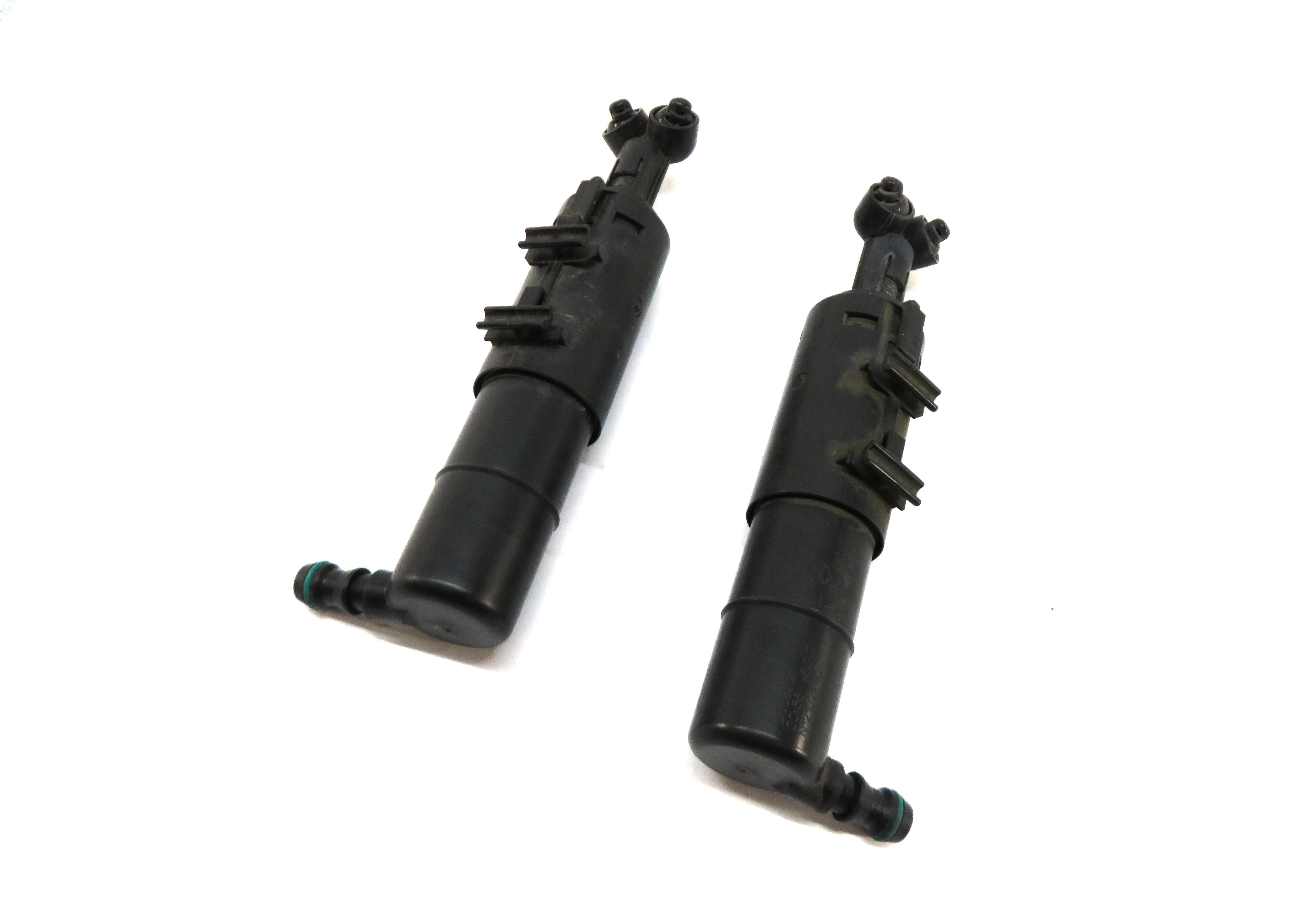 2013 MERCEDES BENZ C250 (W204) FRONT HEADLIGHT WASHER SQUIRTER NOZZLE SET — exact item pictured