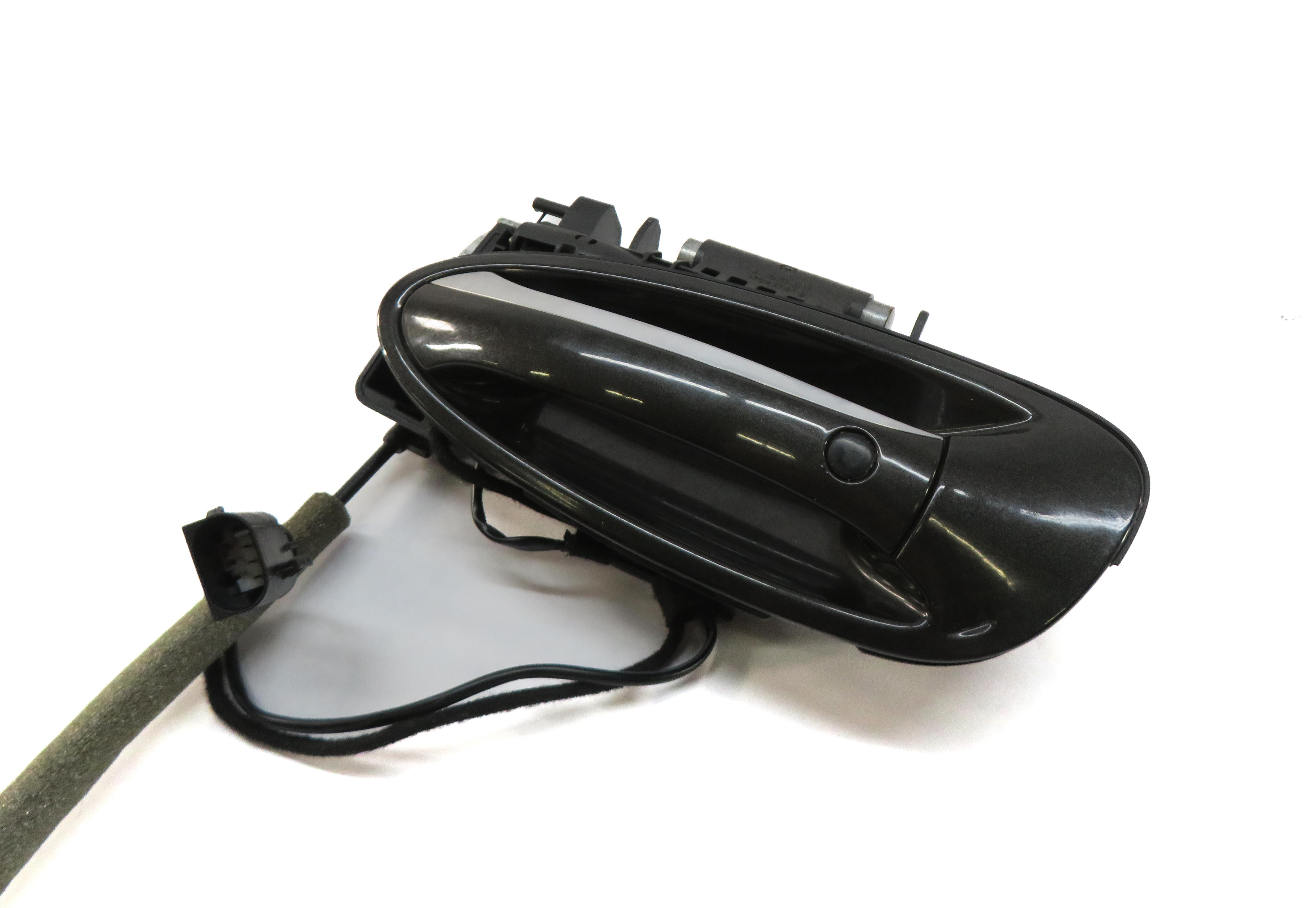 2010-2016 PORSCHE PANAMERA (970 G1) LEFT REAR KEYLESS DOOR HANDLE (CARBON GRAY) — exact item pictured