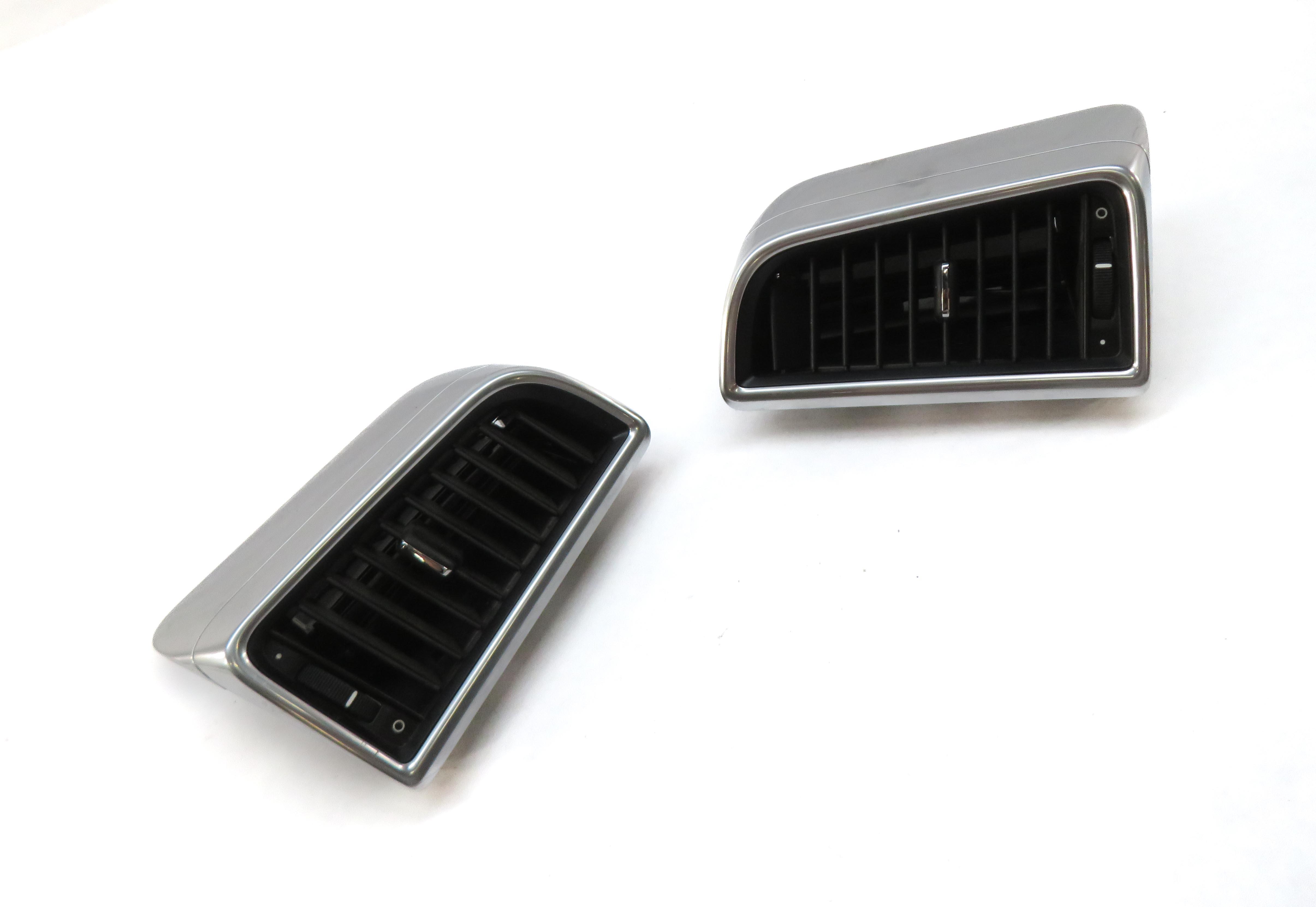 2011 PORSCHE PANAMERA (970 G1) LEFT & RIGHT REAR PILLAR HEATER A/C AIR VENT SET — exact item pictured