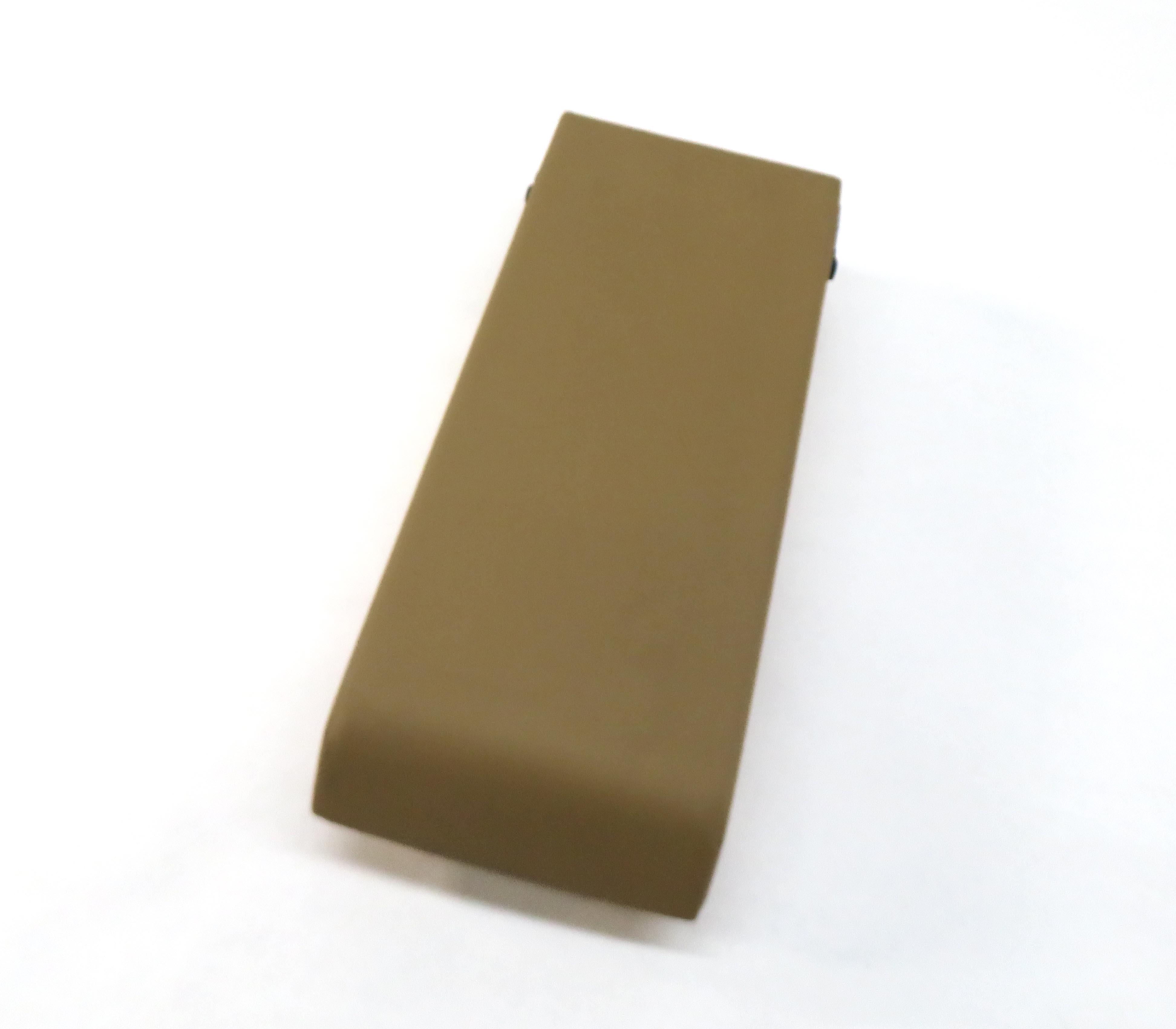 2011 PORSCHE PANAMERA (970 G1) REAR CENTER CONSOLE ARMREST COMPARTMENT (BEIGE) — exact item pictured