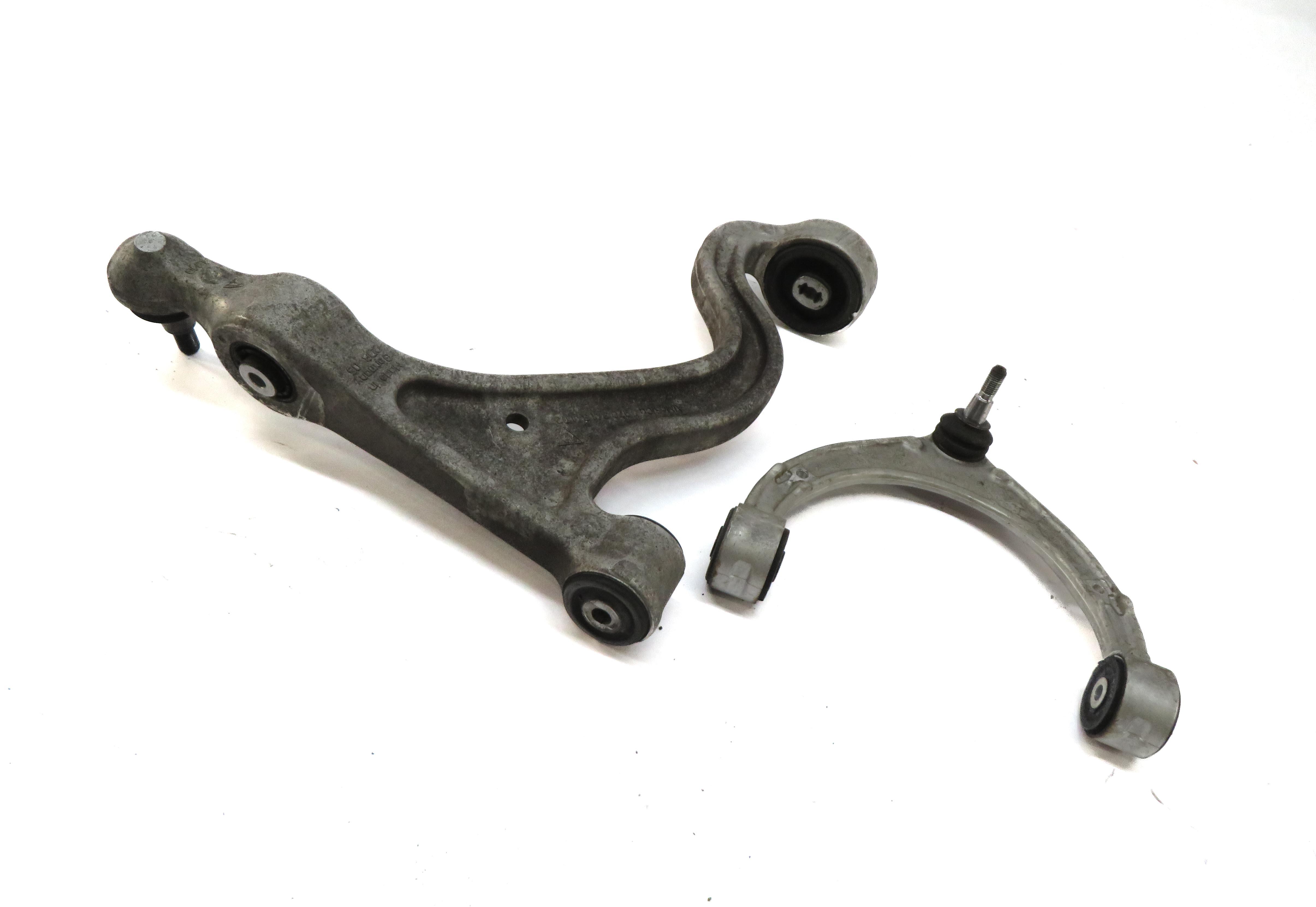 2010-2013 PORSCHE PANAMERA (970 G1) LEFT FRONT UPPER & LOWER CONTROL ARM SET-2 — exact item pictured