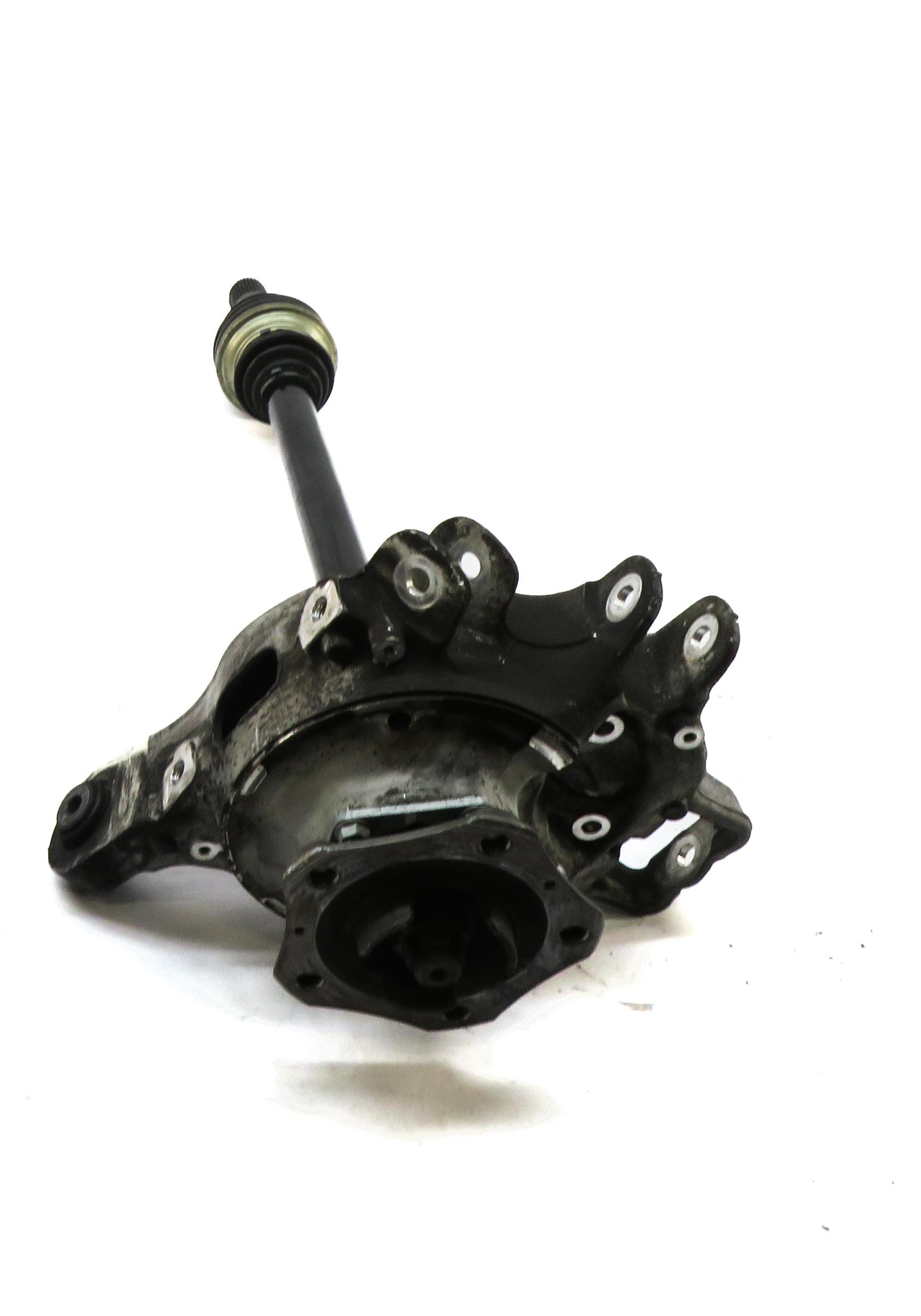 2010-2013 PORSCHE PANAMERA (970 G1) RIGHT PASSENGER REAR AXLE SHAFT w/ KNUCKLE — exact item pictured