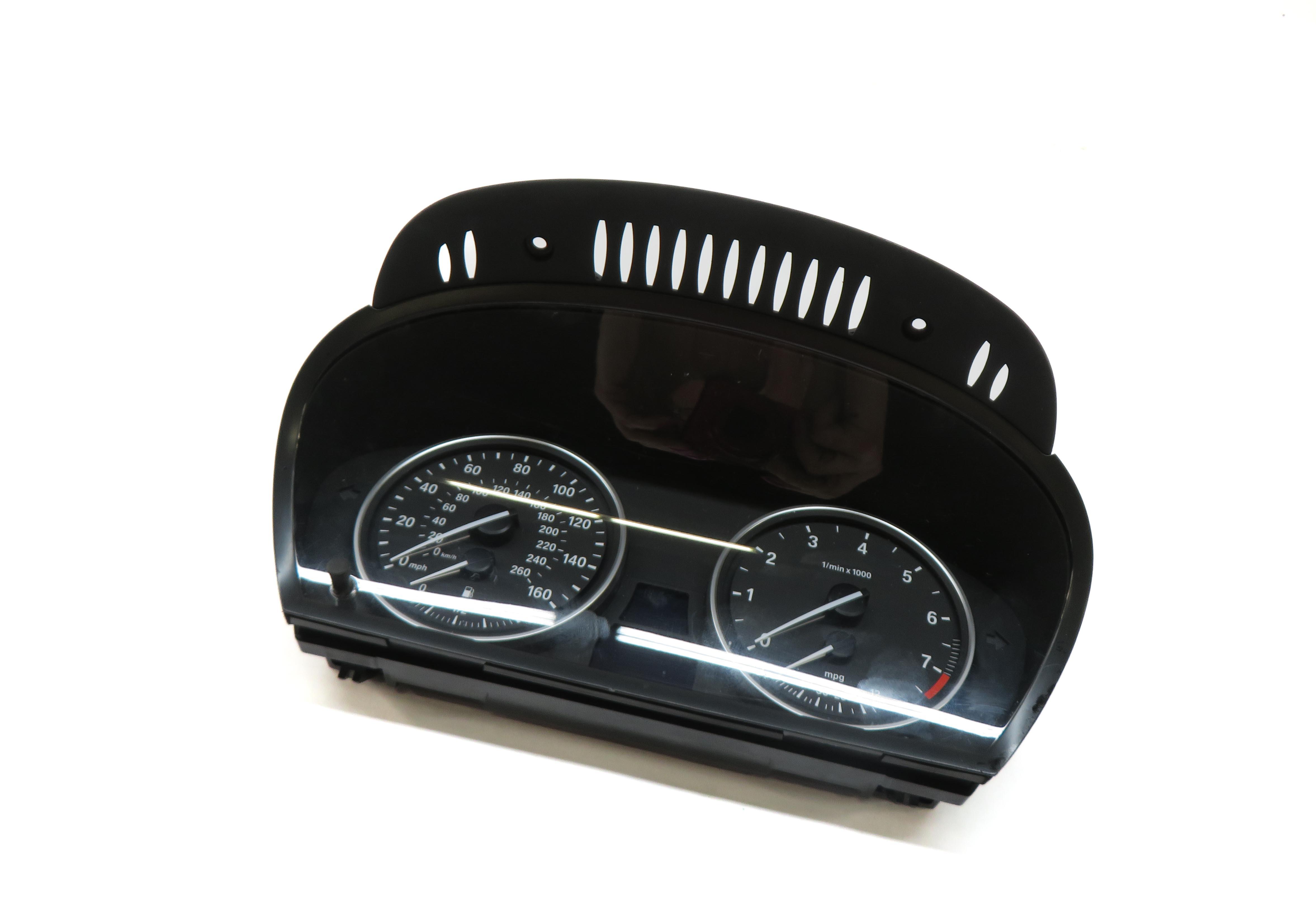2011-2013 BMW X5 3.0L TURBO / 4.4L TWIN TURBO SPEEDOMETER GAUGE CLUSTER (97k) — exact item pictured
