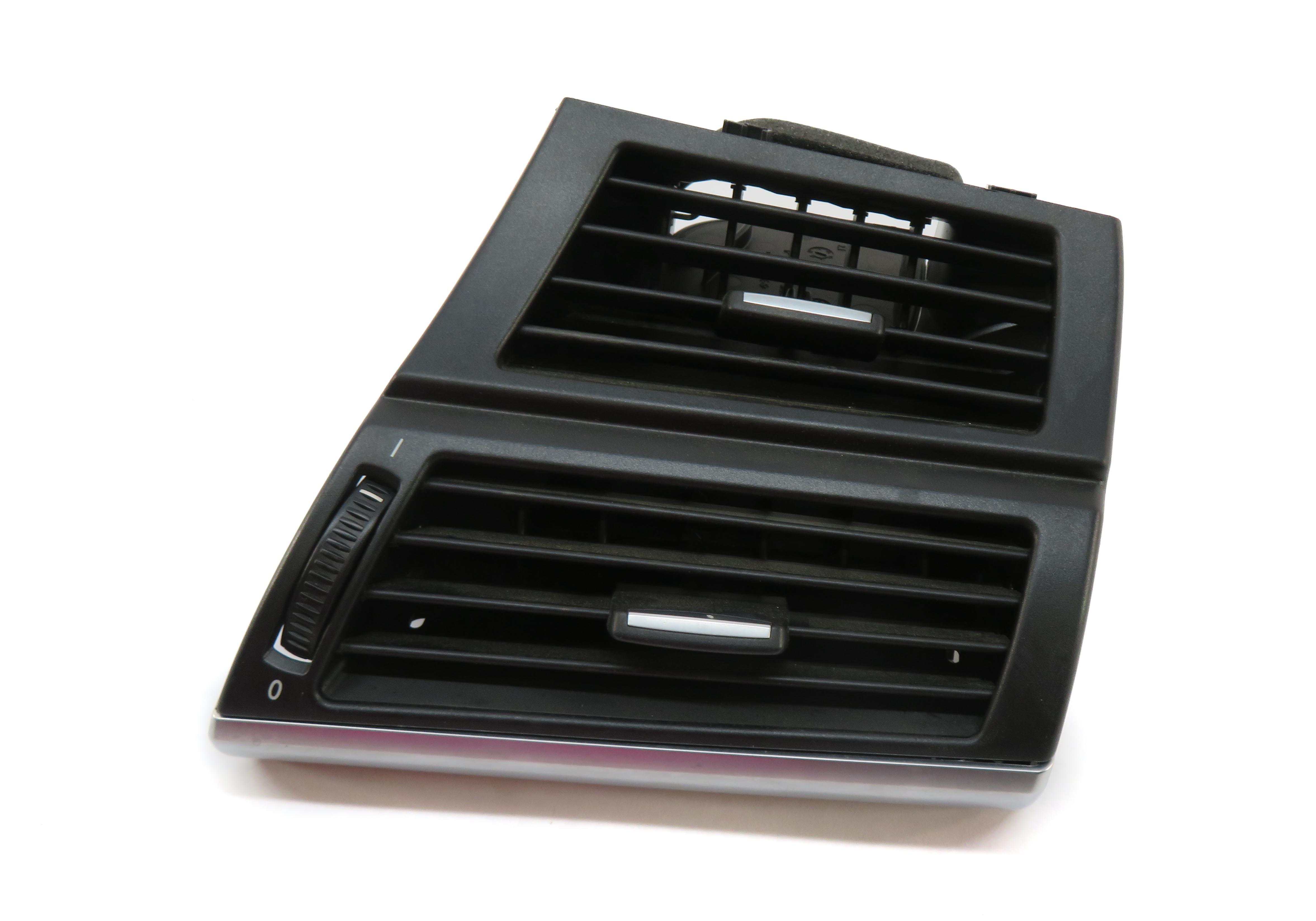 2012 BMW X5 (E70) FRONT RIGHT PASSENGER HVAC A/C HEATER DASH AIR VENT (BLACK) — exact item pictured