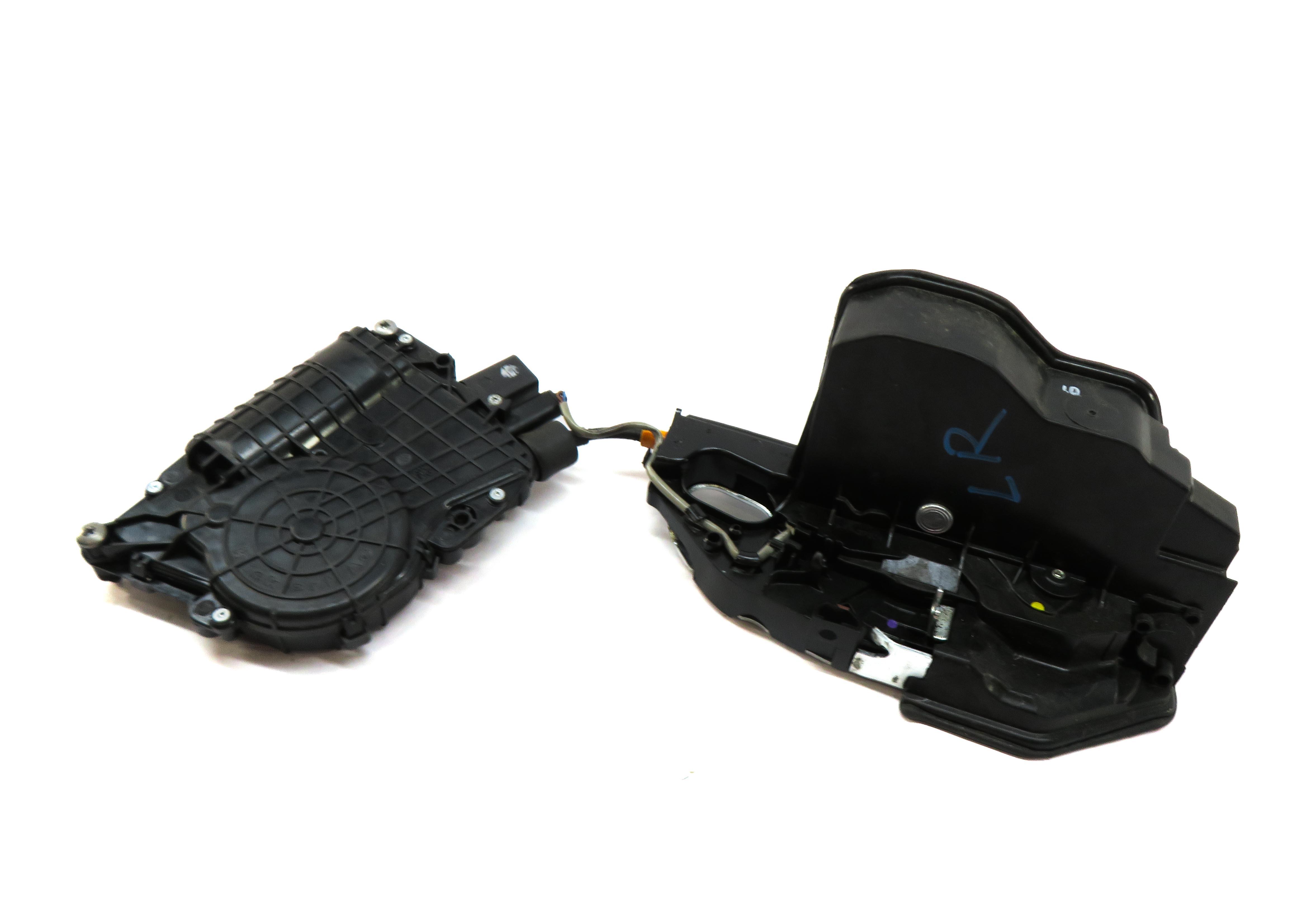 2012 BMW X6 (E71) LEFT REAR DOOR LOCK LATCH ACTUATOR MOTOR (SOFT CLOSE) — exact item pictured