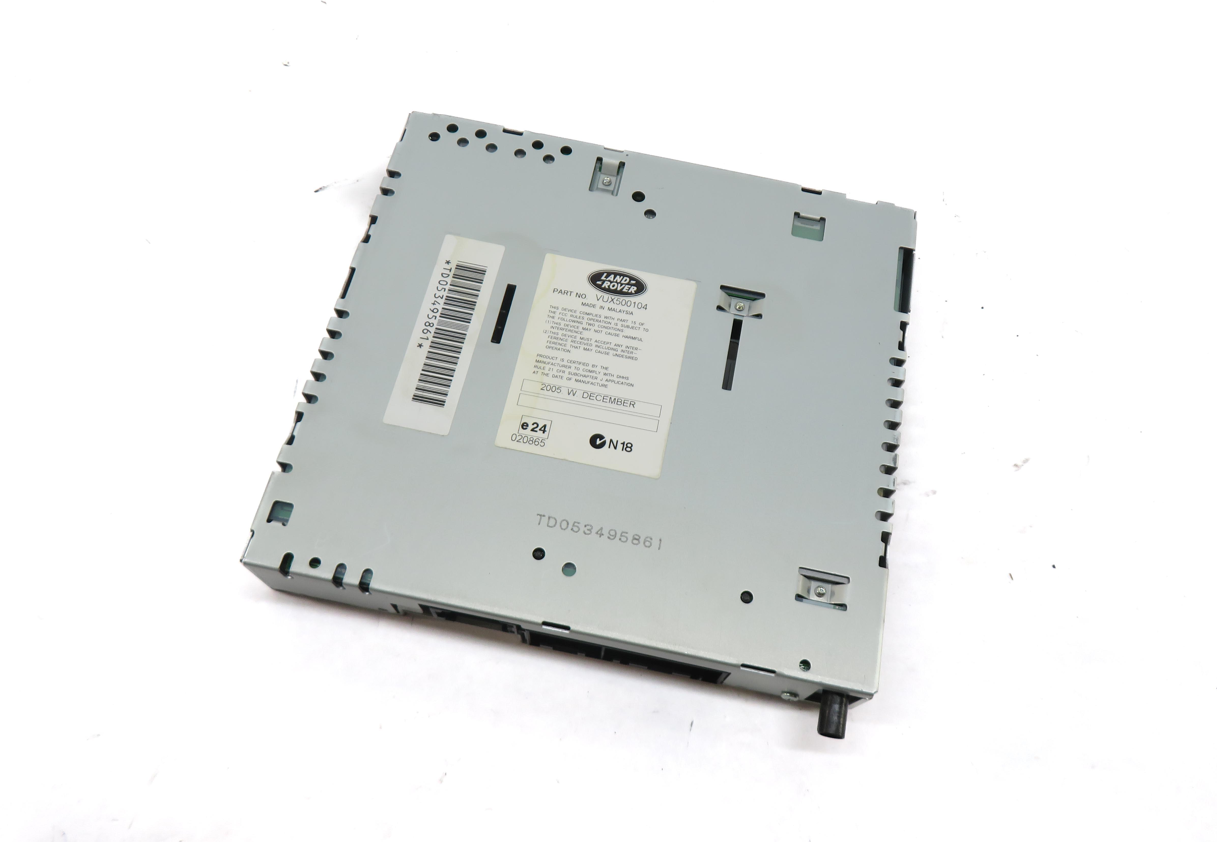 2005-2009 RANGE ROVER (L322) RADIO STEREO AM/FM RECEIVER (w/ REAR ENTERTAINMENT) — exact item pictured