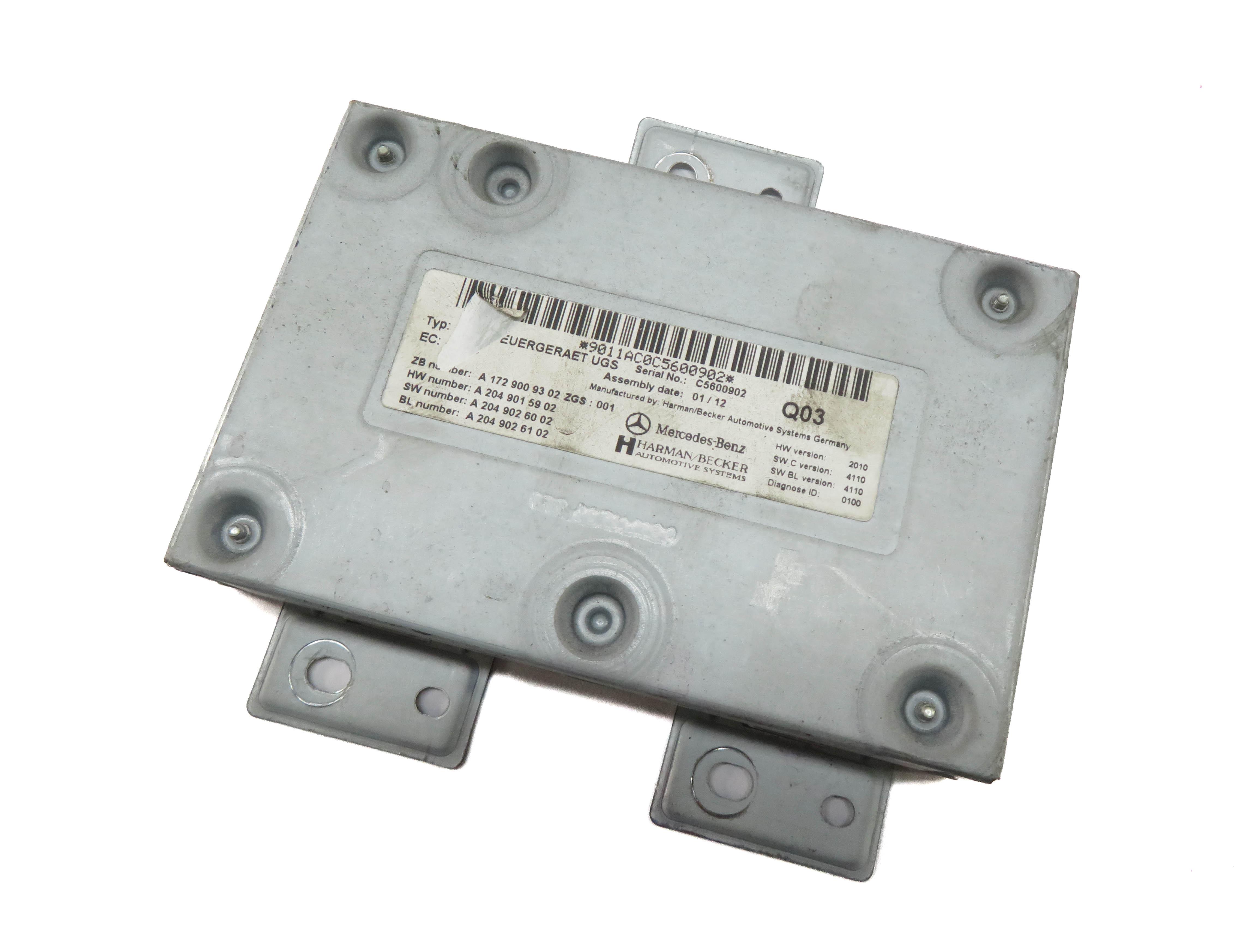 10-15 MERCEDES C300 C350 CL500 E350 ML350 ML550 GLK350 - MEDIA INTERFACE MODULE — exact item pictured