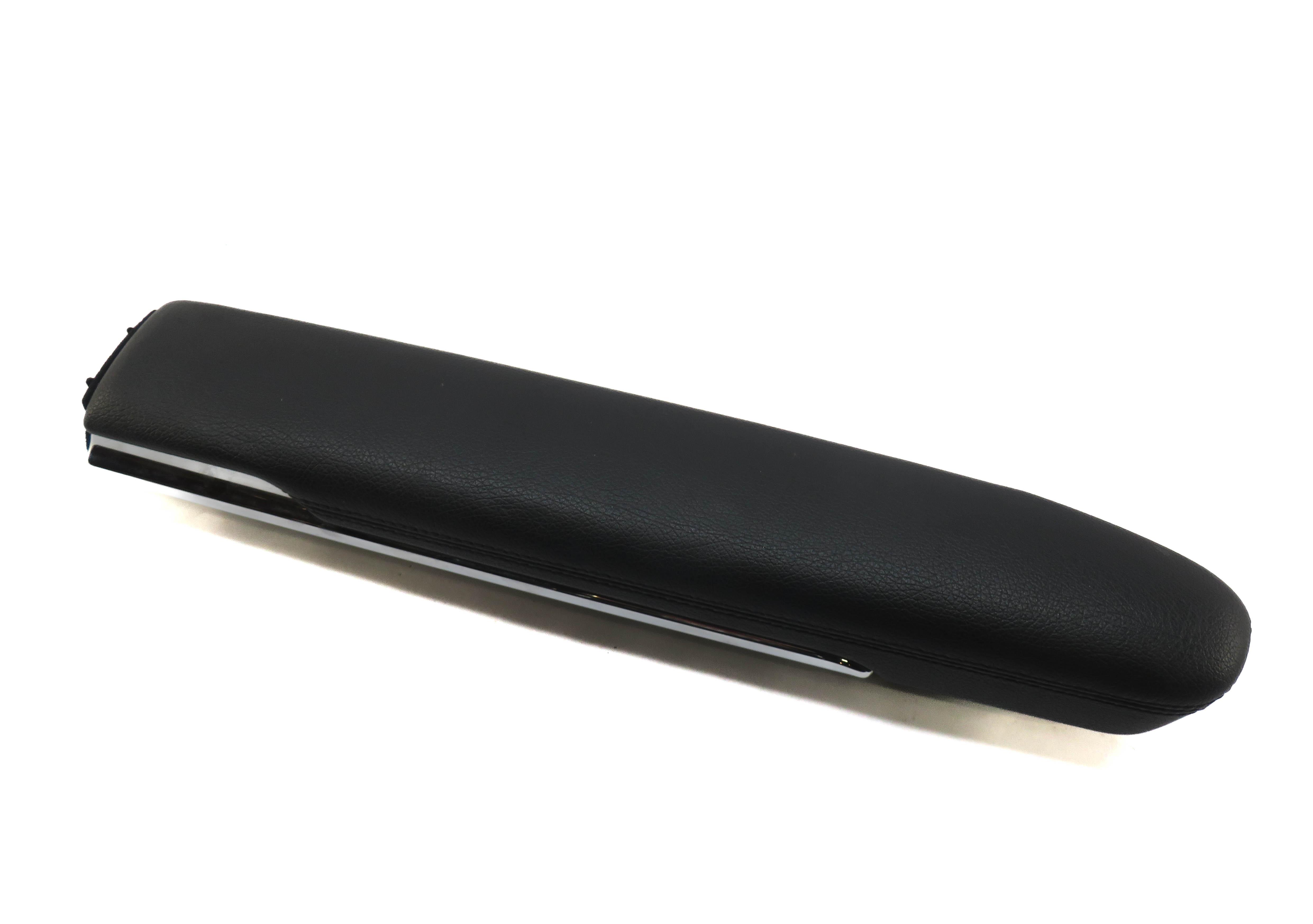 2012 MERCEDES S550 W221 FRONT RIGHT PASSENGER DOOR ARMEST STORAGE BLACK LEATHER — exact item pictured