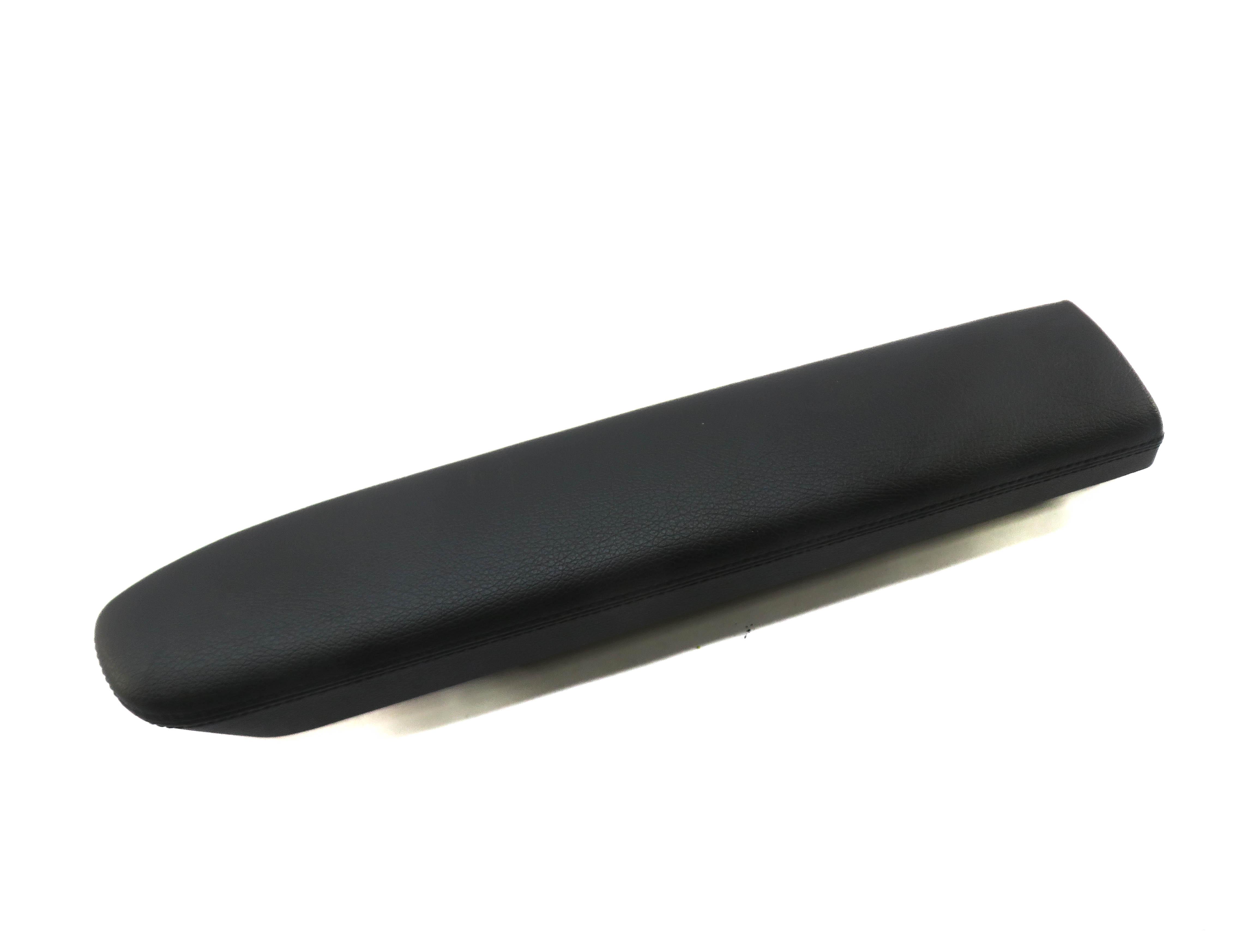 2012 MERCEDES S550 (W221) REAR LEFT DOOR ARMREST STORAGE (BLACK LEATHER) — exact item pictured