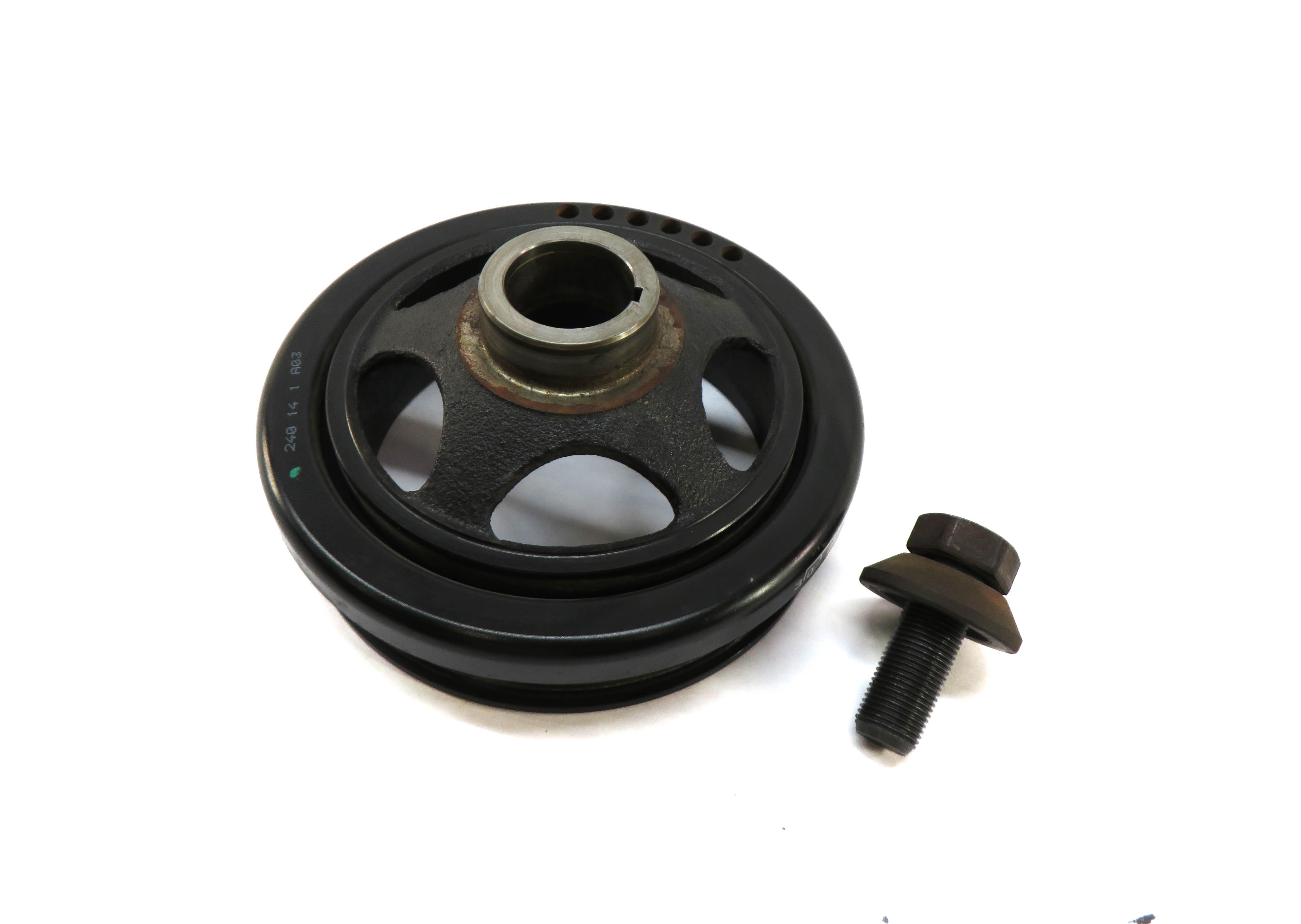 2012-2015 MERCEDES C250 (R172 W204) 1.8L TURBO ENGINE HARMONIC BALANCER PULLEY — exact item pictured