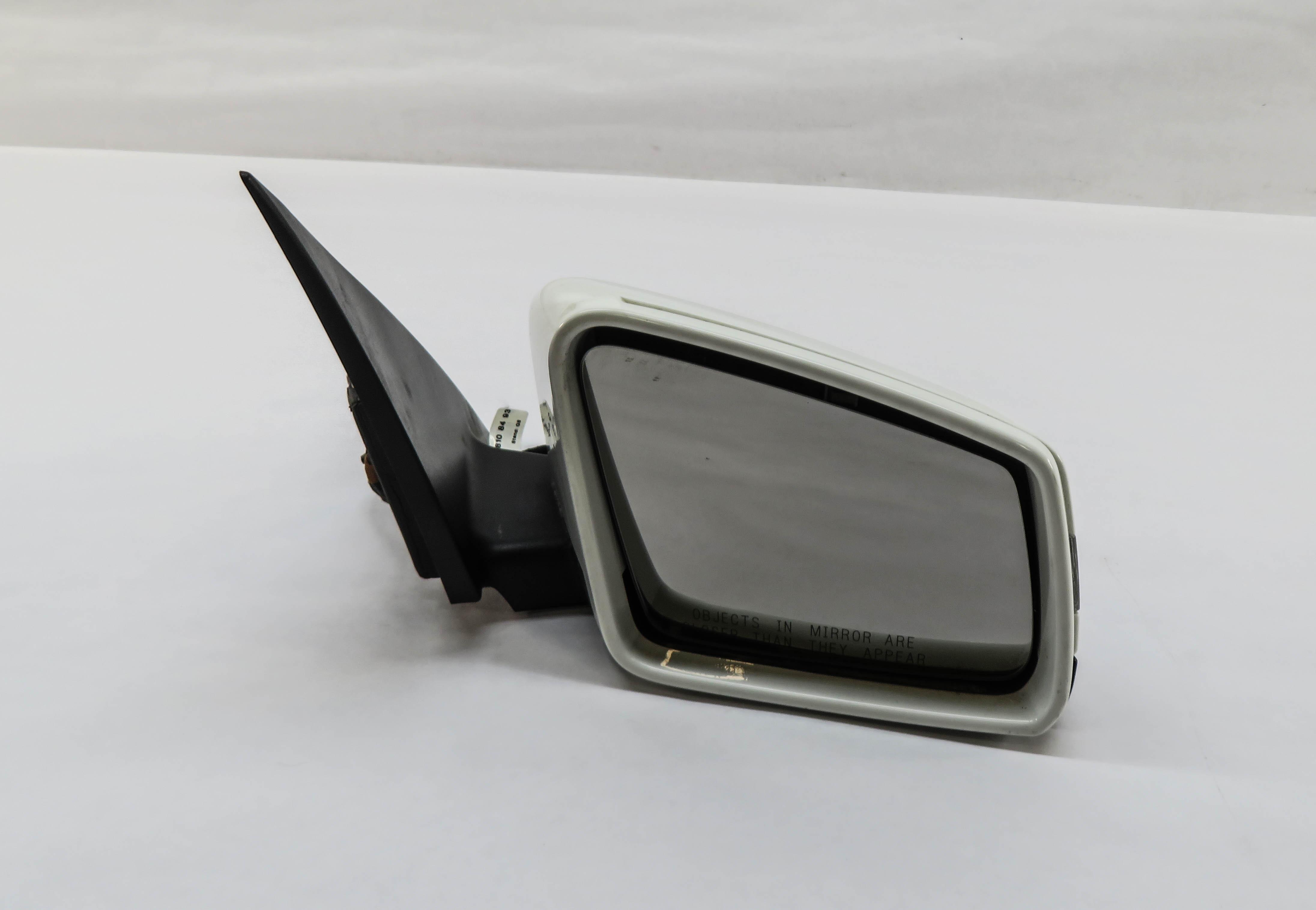 12-14 MERCEDES C-CLASS (W204) RIGHT PASSENGER HEATED AUTODIM DOOR MIRROR (WHITE) — exact item pictured