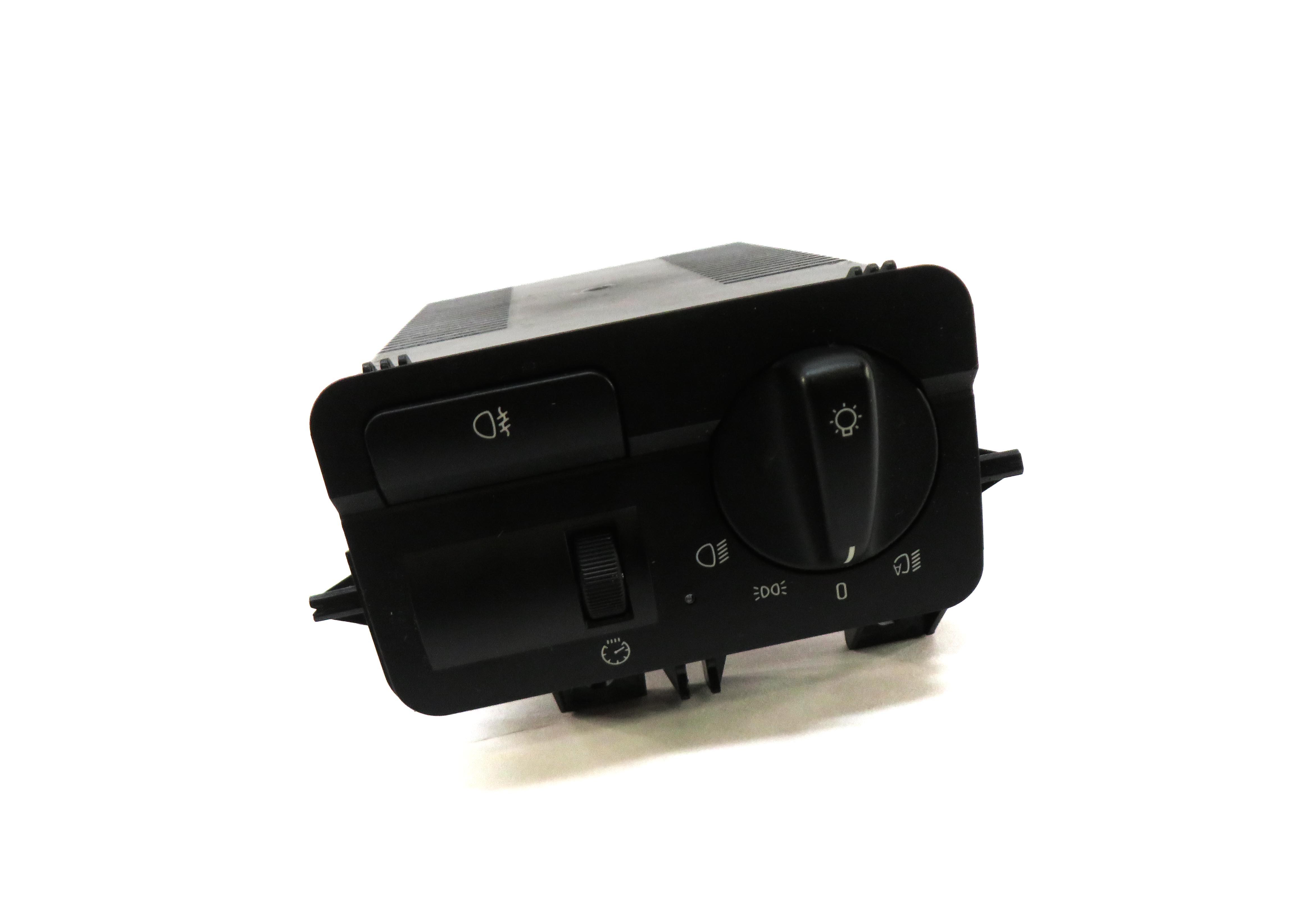 2004 BMW 325Xi (E46) HEADLIGHT FOG LIGHT DIMMER CONTROL KNOB SWITCH PANEL BLACK — exact item pictured