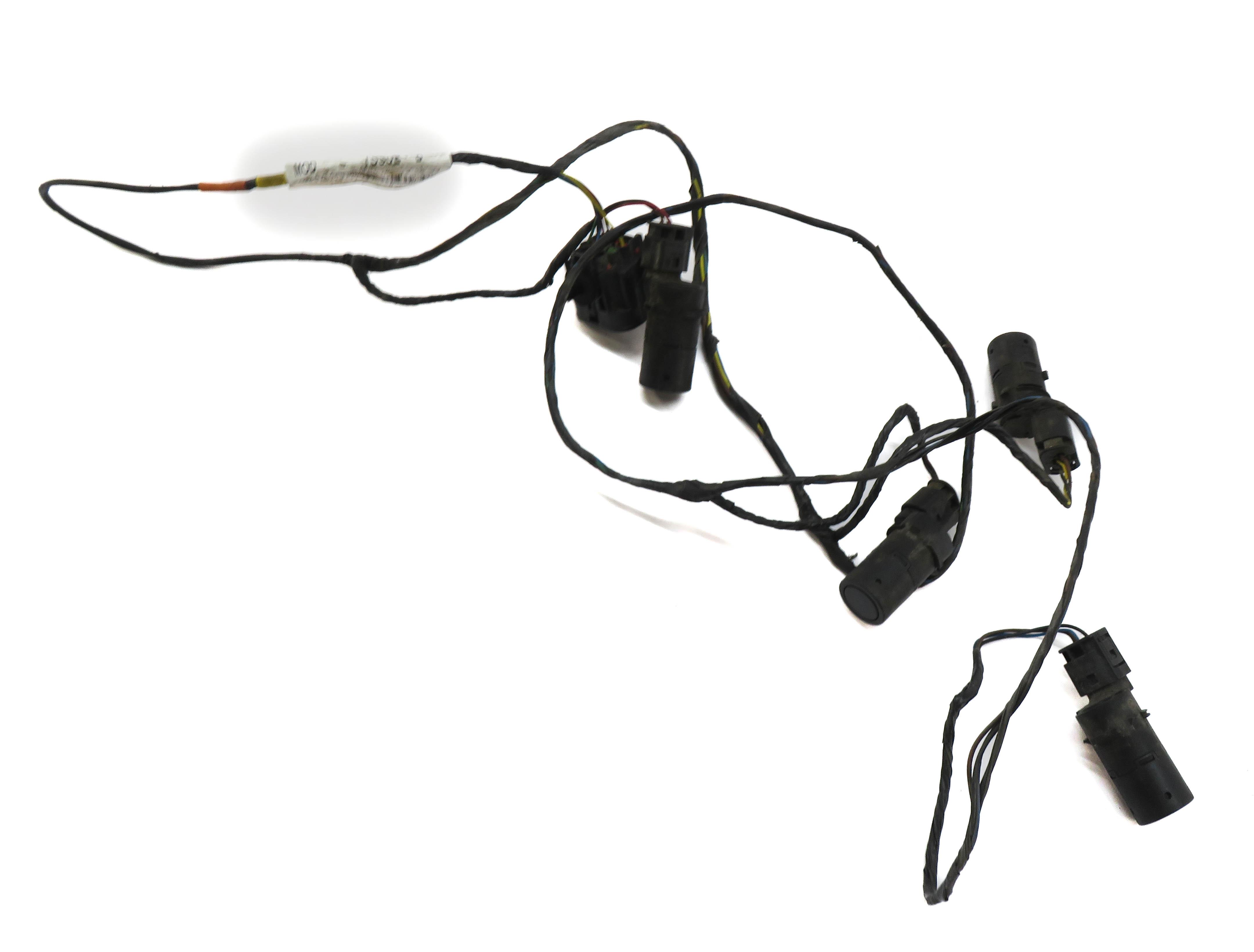 2008 RANGE ROVER SPORT (L320) REAR PDC PARK DISTANCE SENSOR SET w/ HARNESS — exact item pictured