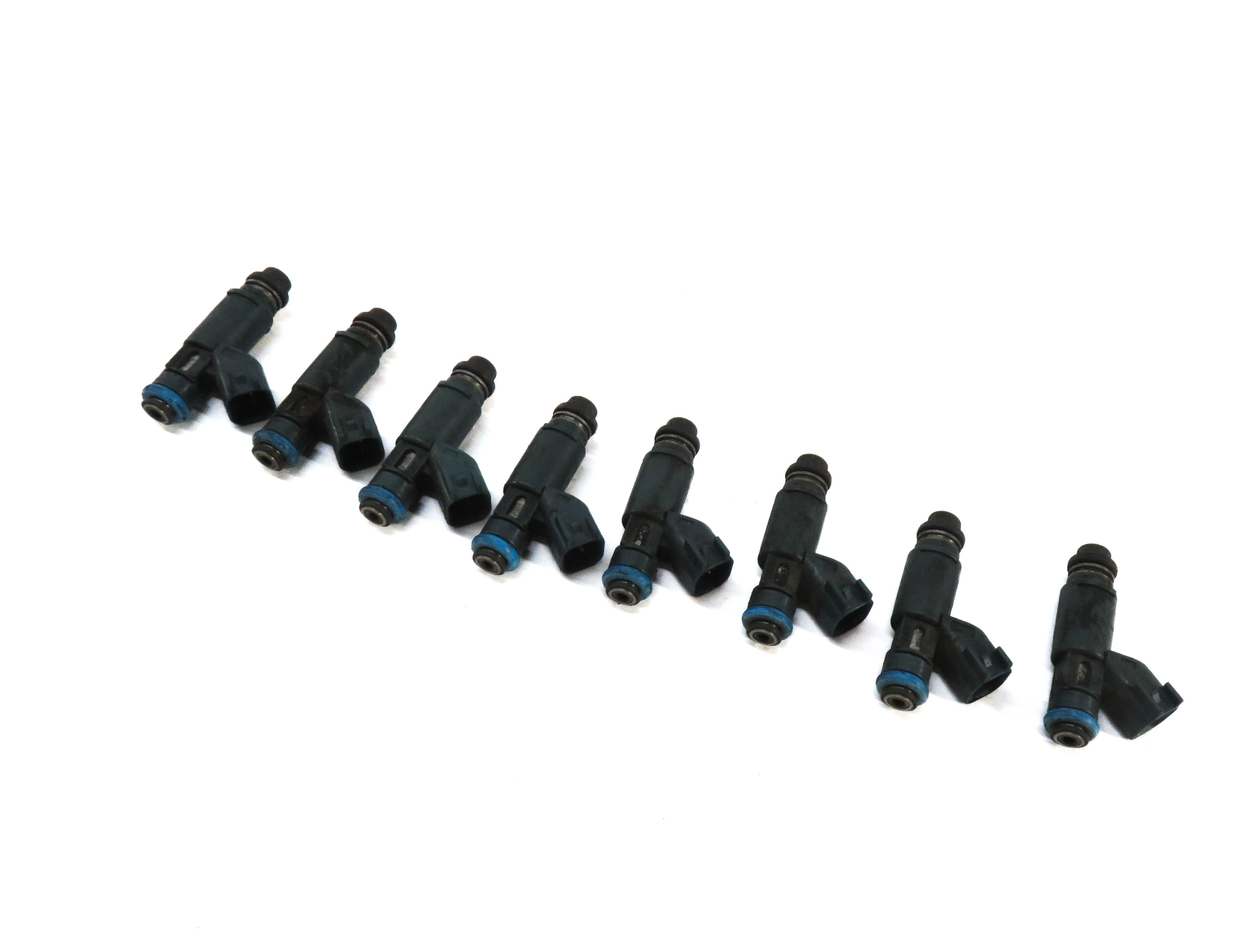 2006-2009 RANGE ROVER SPORT (L320 L322) 4.2L SUPERCHARGED FUEL INJECTOR SET — exact item pictured