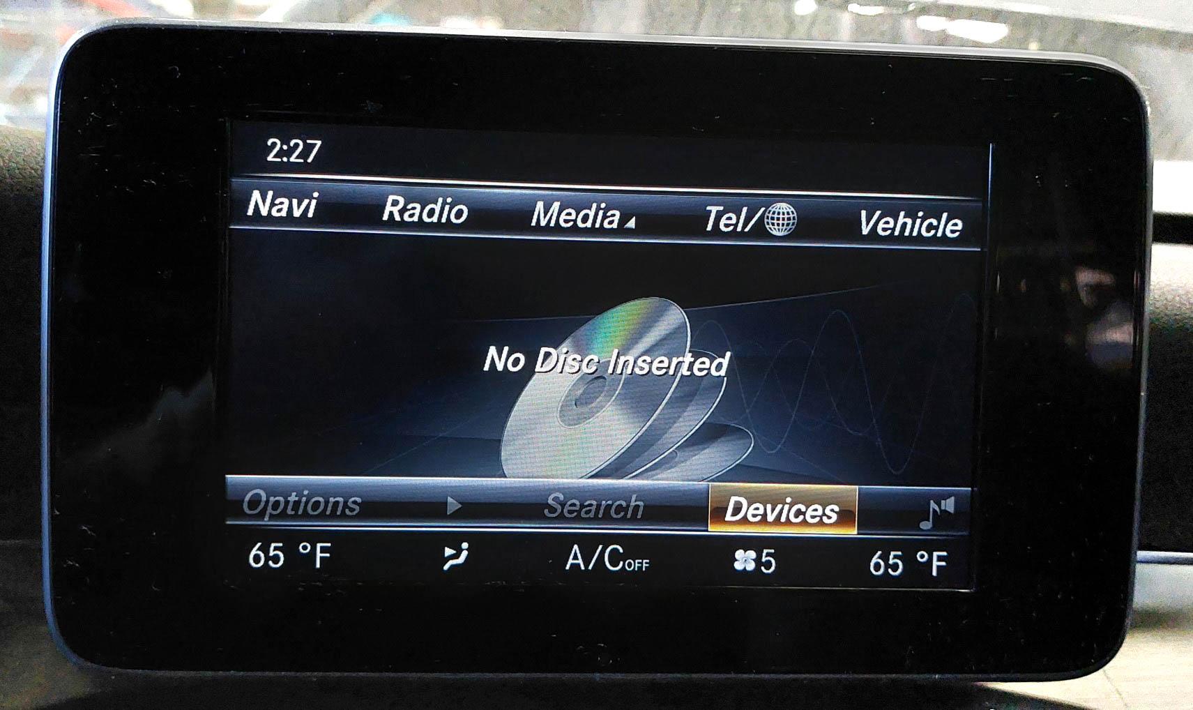 2015-2021 MERCEDES C GLC (W205 X253) FRONT DASH INFORMATION MEDIA DISPLAY SCREEN — exact item pictured