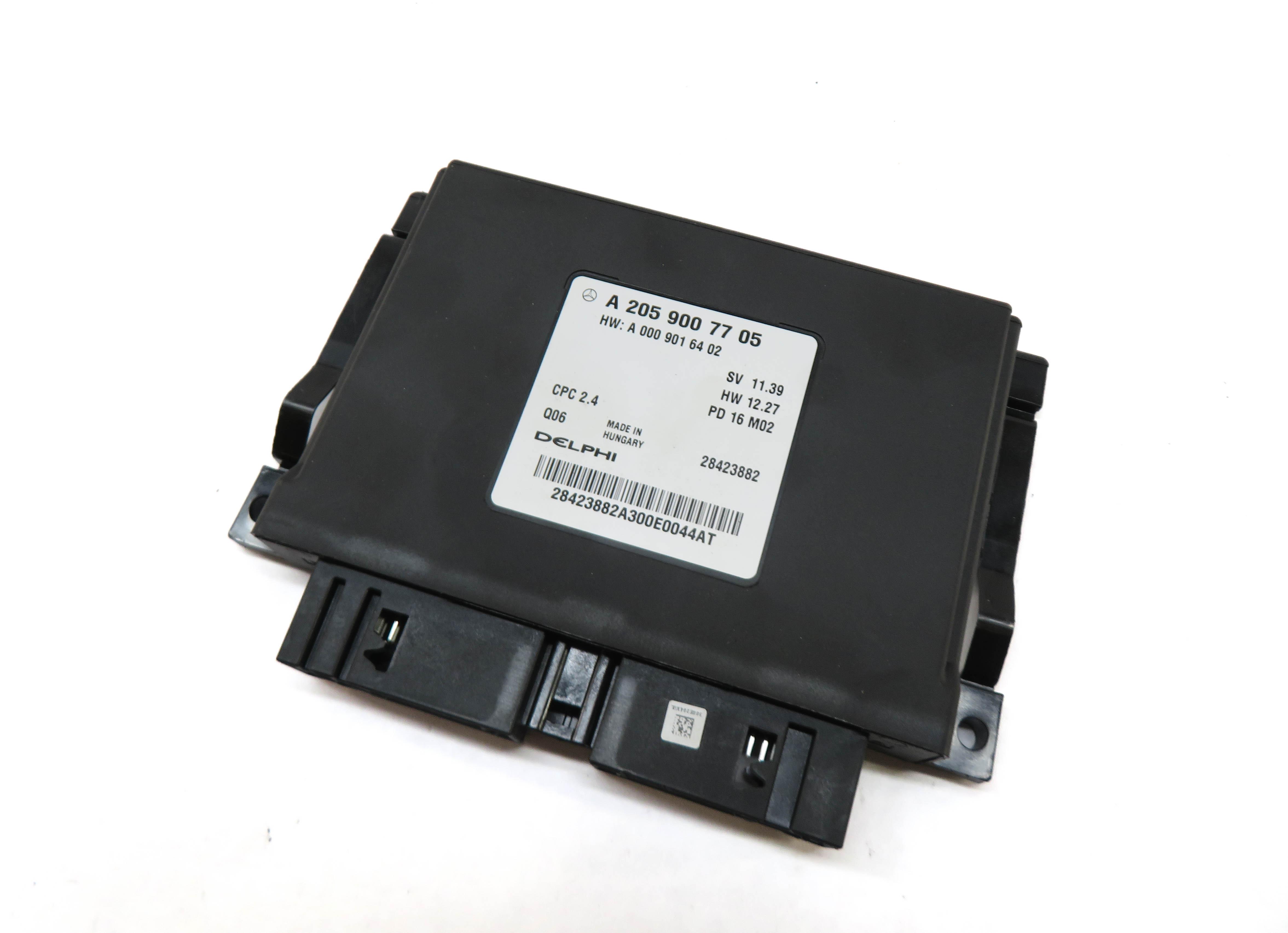 15-19 MERCEDES C S GLC CLASS (W205 W222) TRANSMISSION DRIVETRAIN CONTROL MODULE — exact item pictured