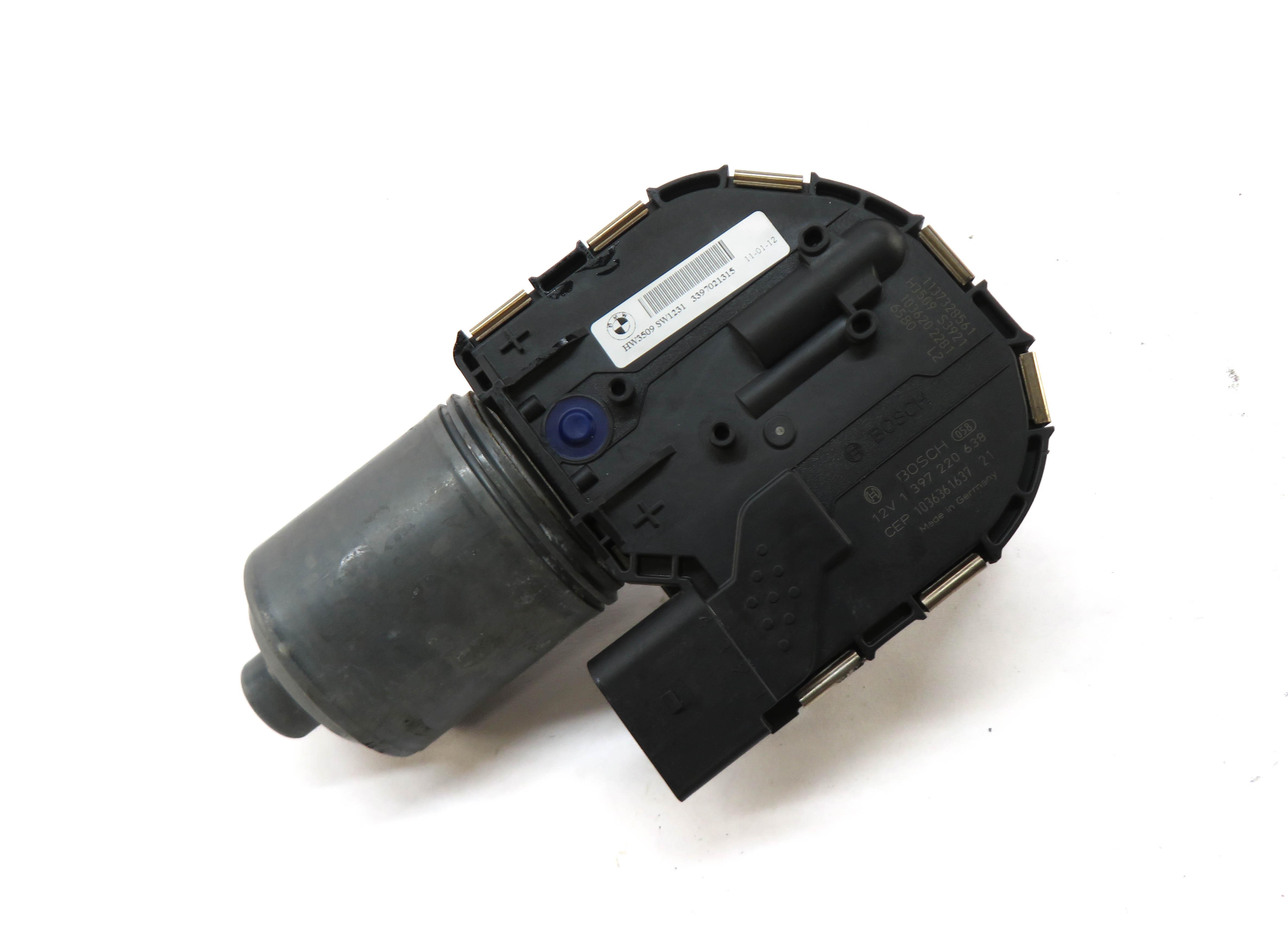 2011-2017 BMW X3 (F25) FRONT WINDOW GLASS WINDSHEILD WIPER MOTOR — exact item pictured