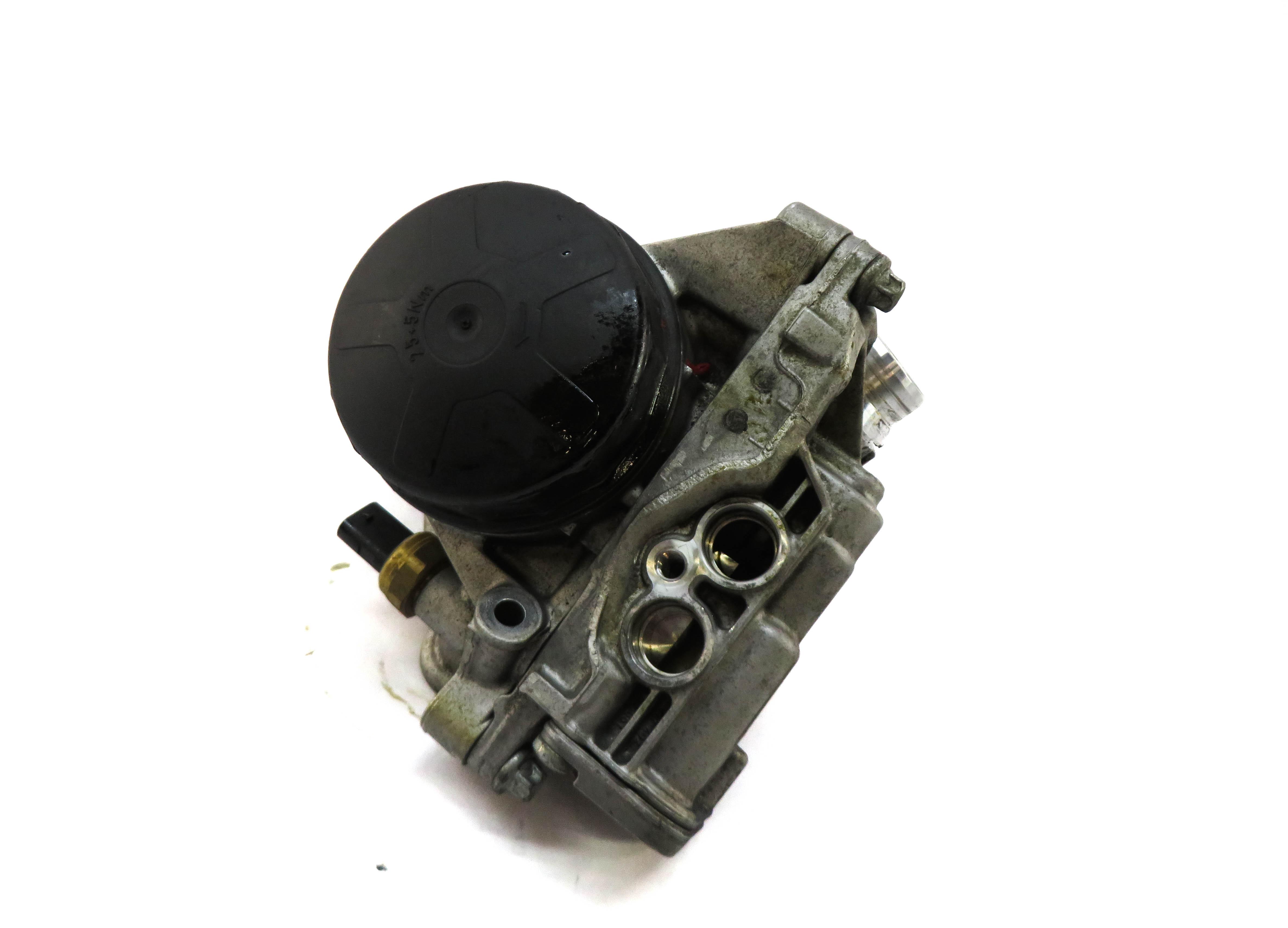 2011 BMW X3 (F25) 3.0T 3.0L TURBO N55 ENGINE OIL FILTER HOUSING w/ CAP — exact item pictured