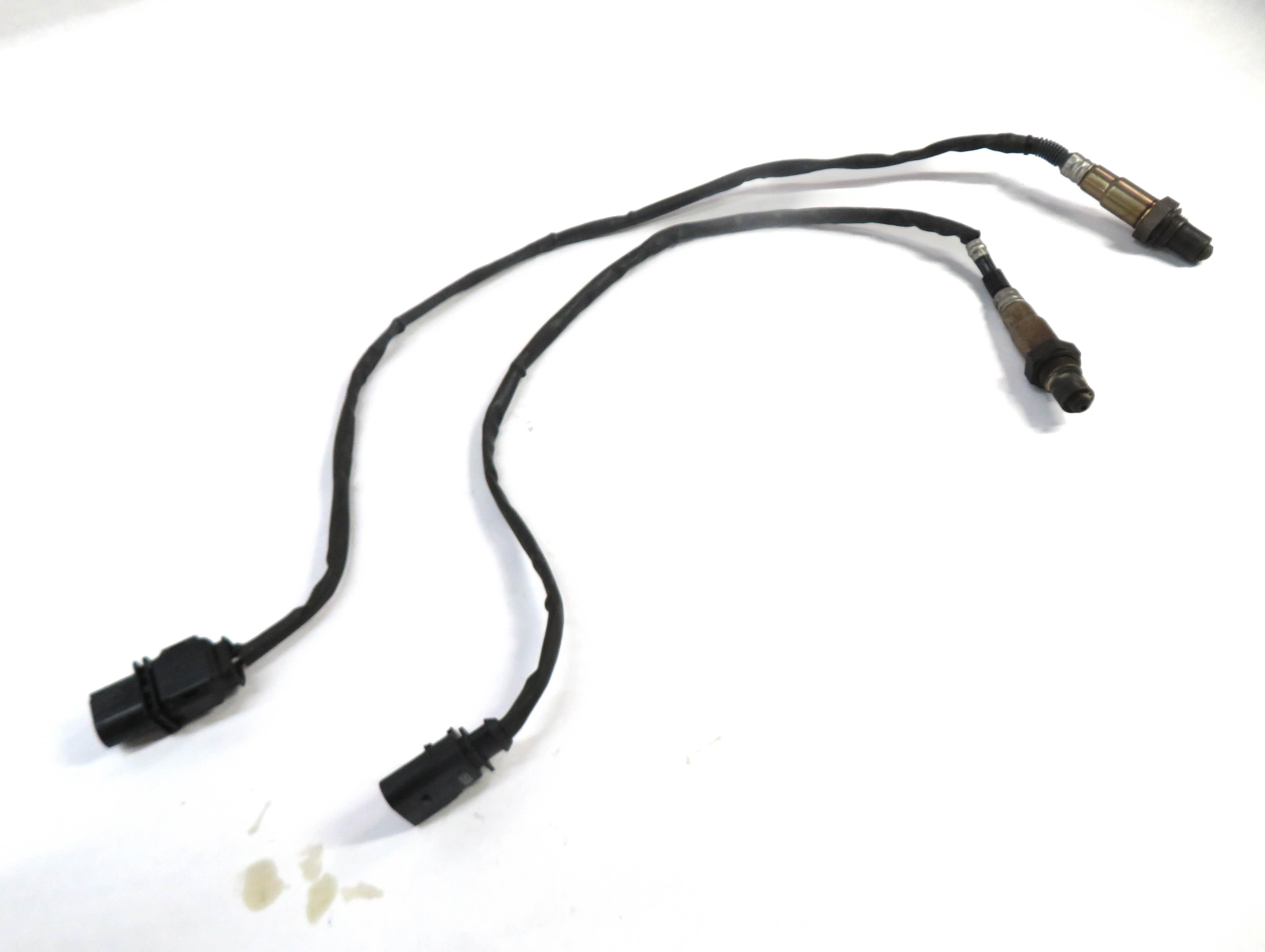 09 AUDI A4 (B8 8K) 2.0T 2.0L TURBO CAEB ENGINE PRE POST CAT OXYGEN SENSOR SET/2 — exact item pictured
