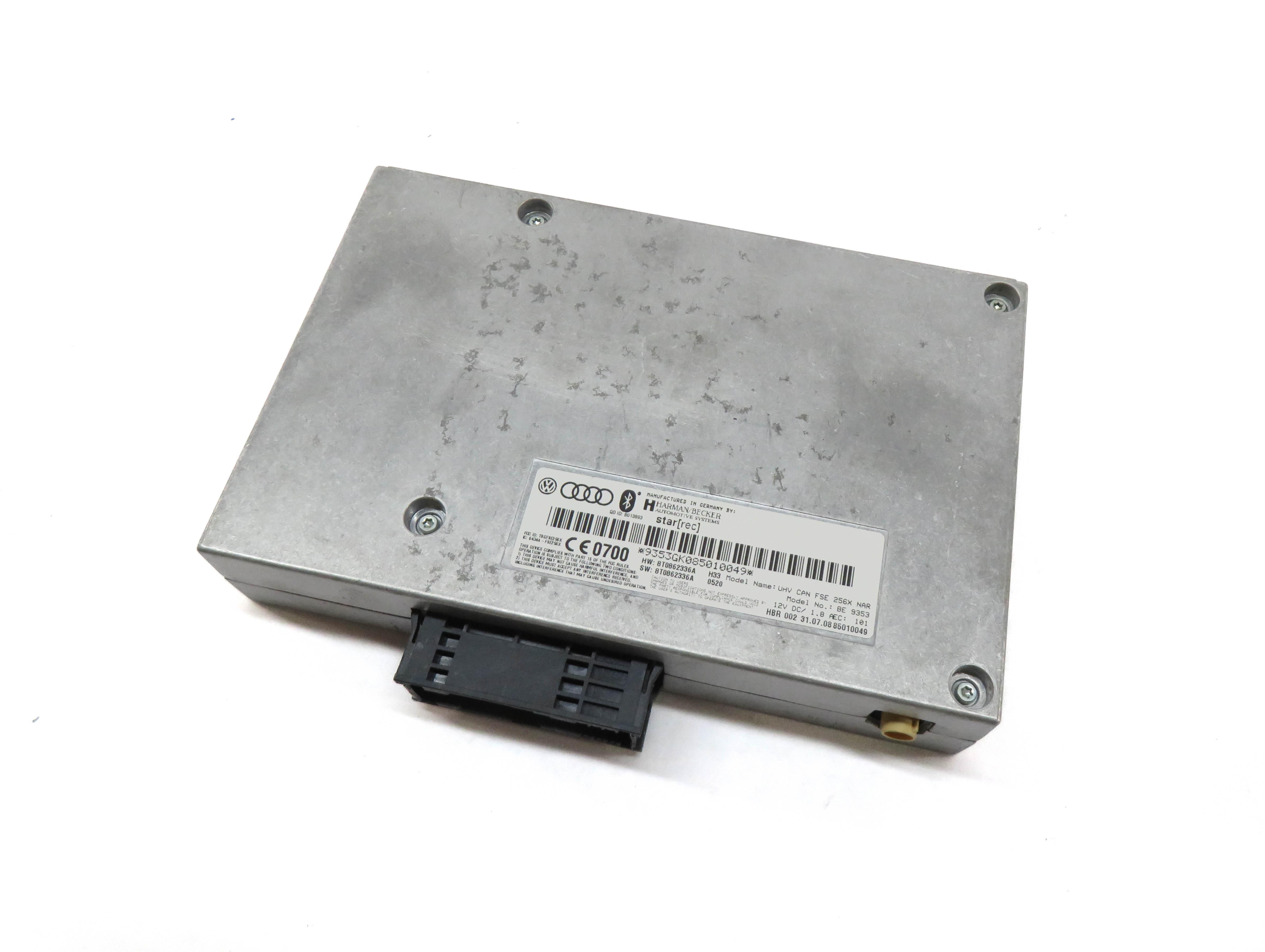 09-12 AUDI A4 (B8 8K) BLUETOOTH TELEMATICS COMMUNICATION CONTROL MODULE — exact item pictured