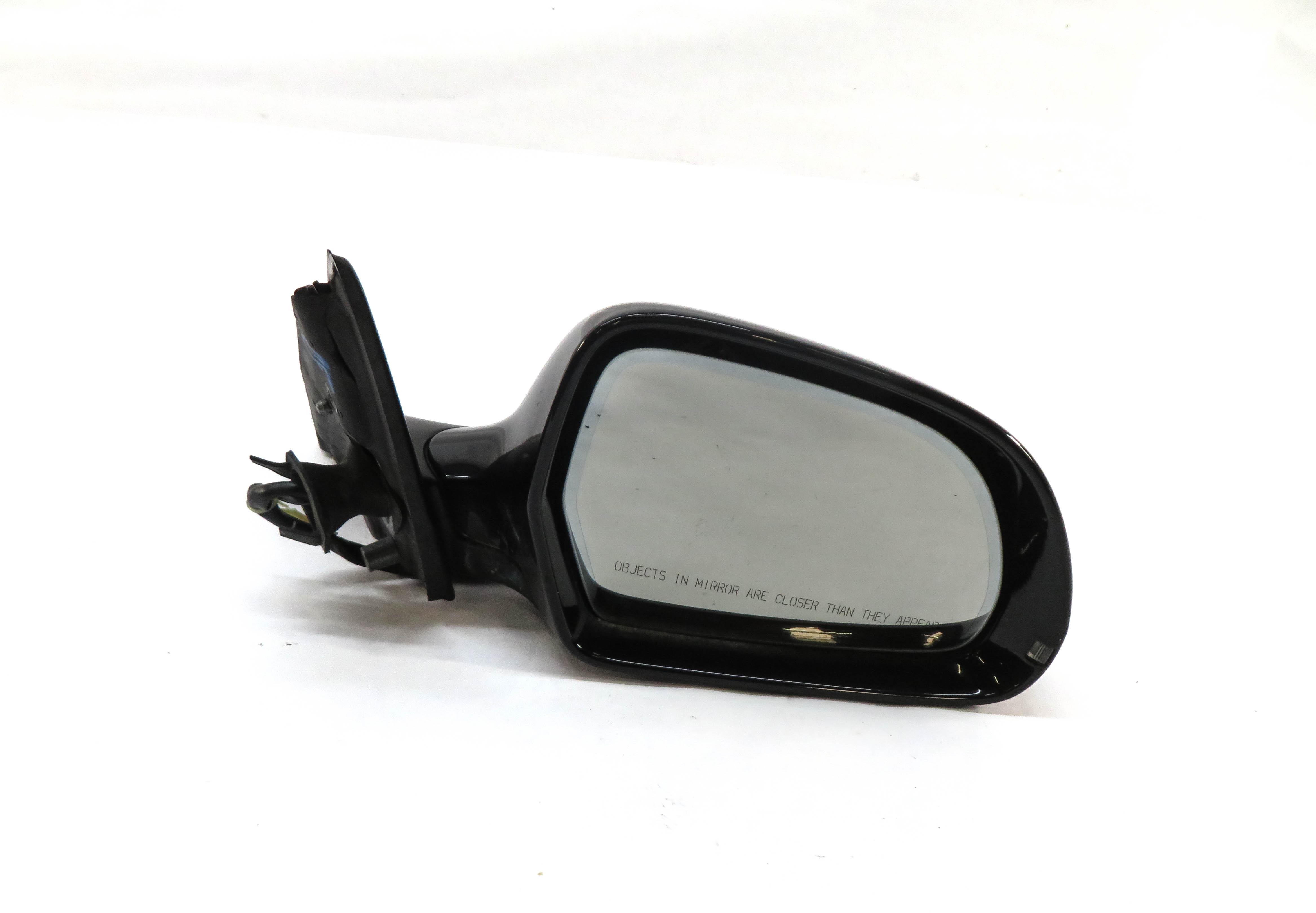 09 AUDI A4 (B8 8K) SEDAN / WAGON RIGHT HEATED MEMORY AUTODIM DOOR MIRROR (BLACK) — exact item pictured