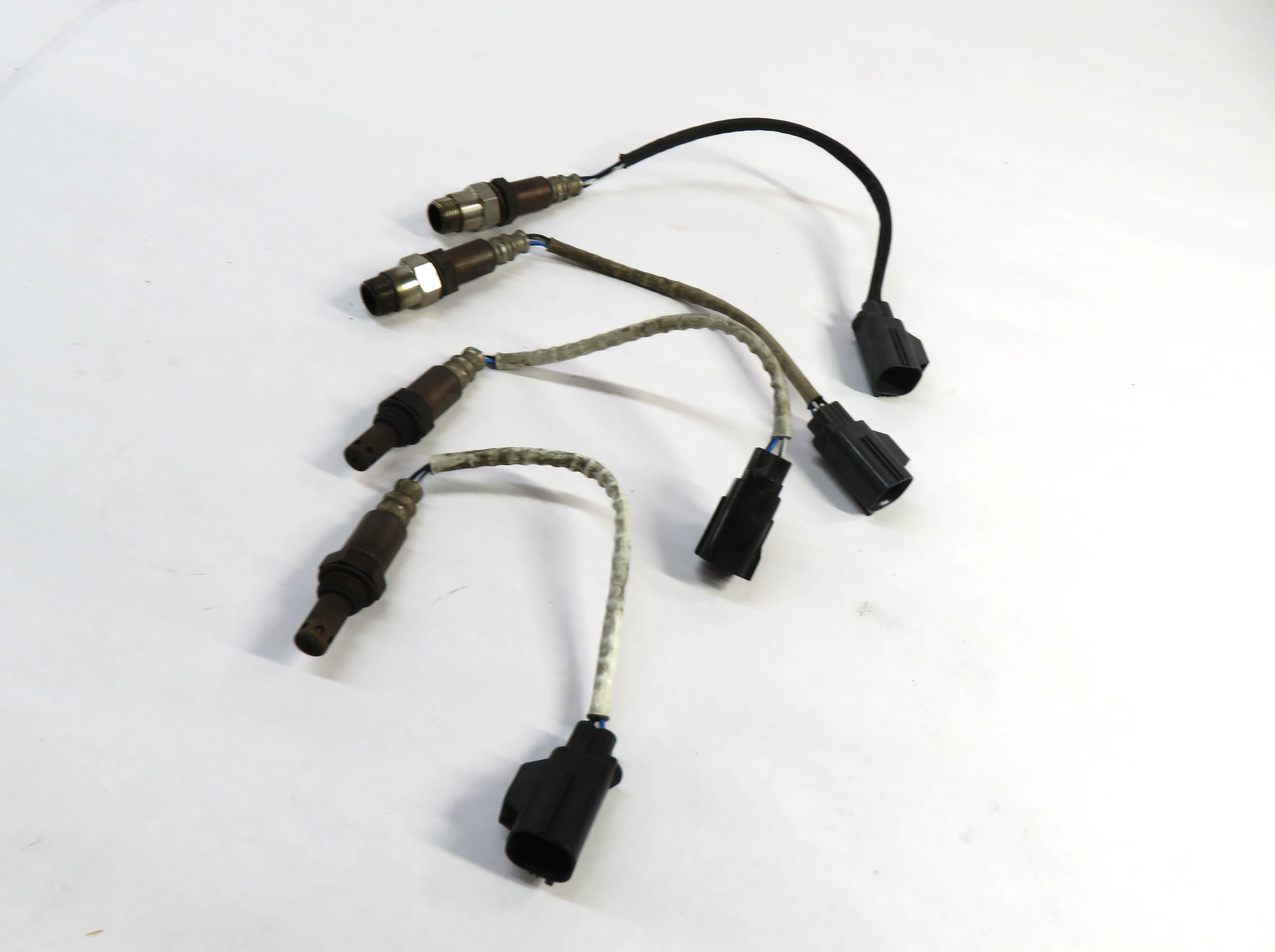 2008 RANGE ROVER L322 SC 4.2L SUPERCHARGED PRE POST CAST O2 OXYGEN SENSOR SET/4 — exact item pictured