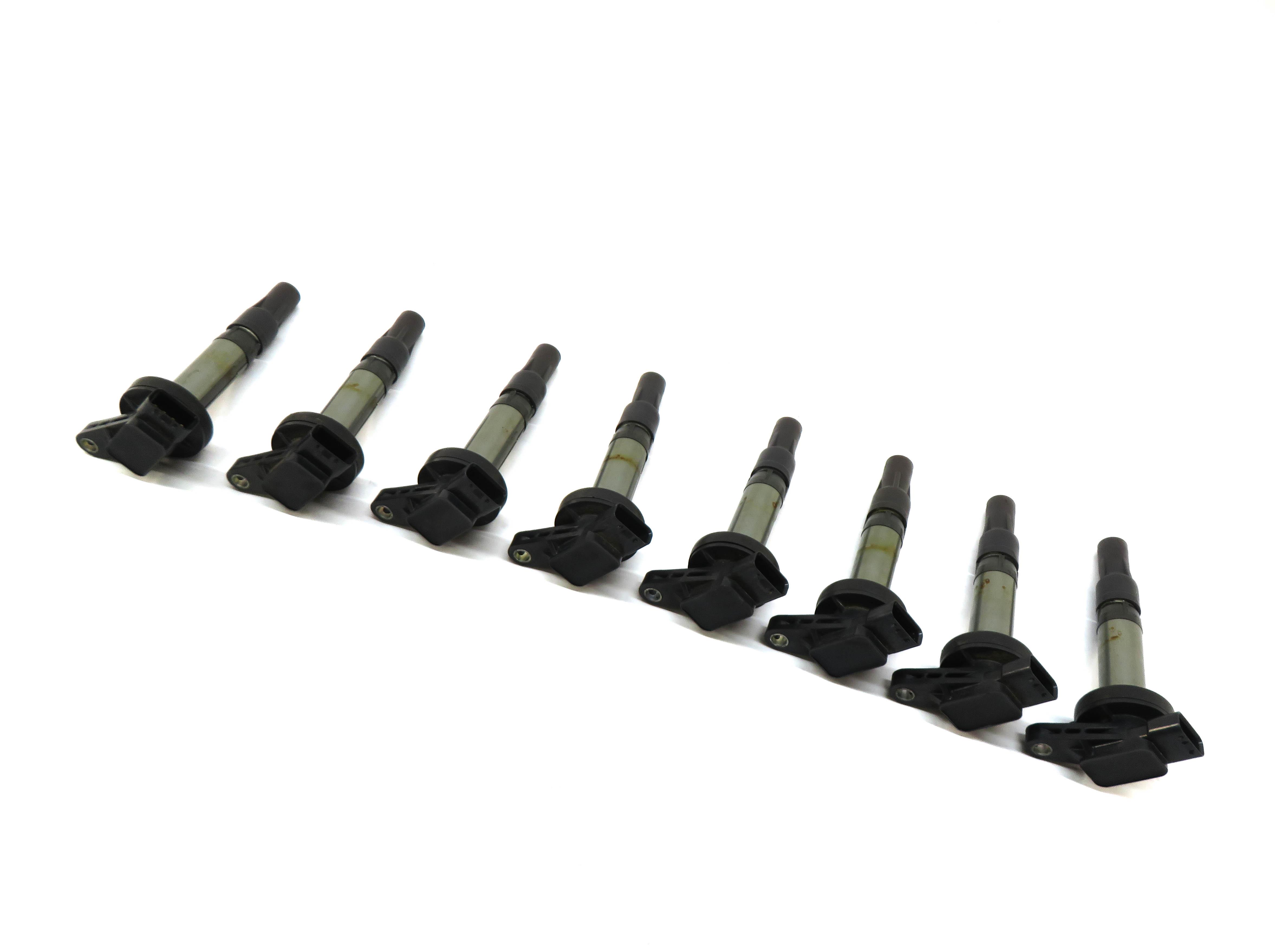 05-09 LR3 RANGE ROVER SPORT (L322 L320) 4.2L 4.4L ENGINE IGNITION COIL SET/8 — exact item pictured