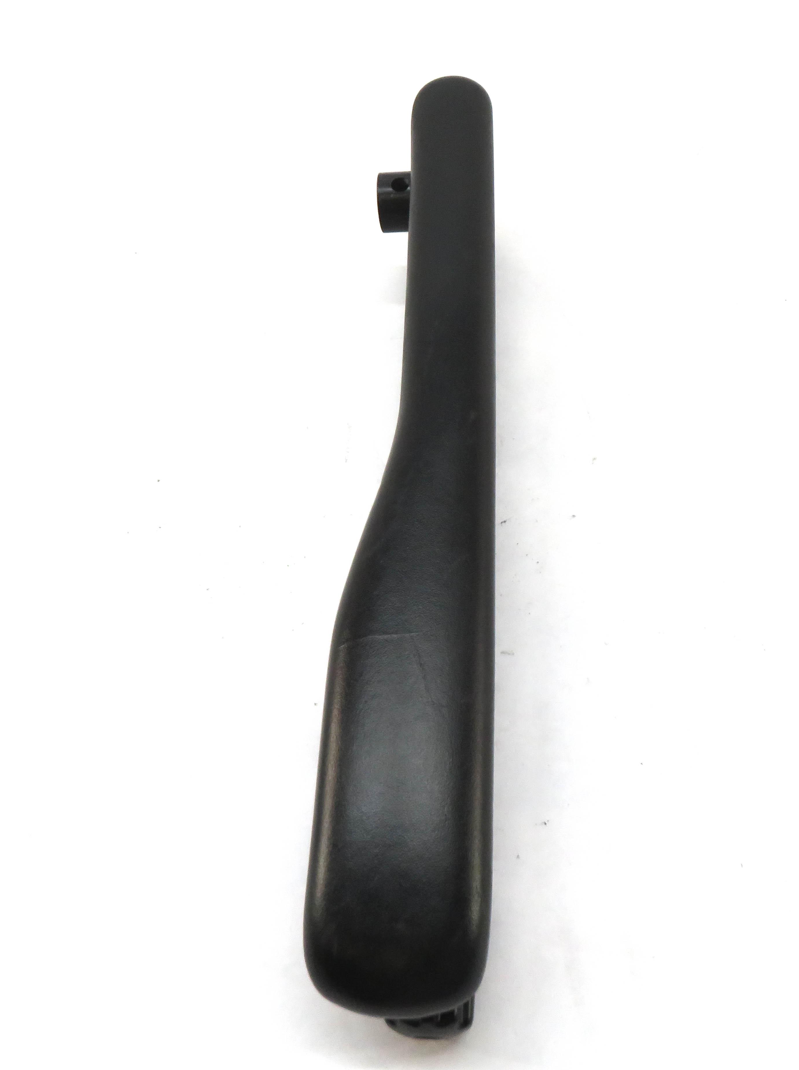 2008 RANGE ROVER (L322) FRONT RIGHT PASSENGER SEAT ARM REST (JET BLACK LEATHER) — exact item pictured