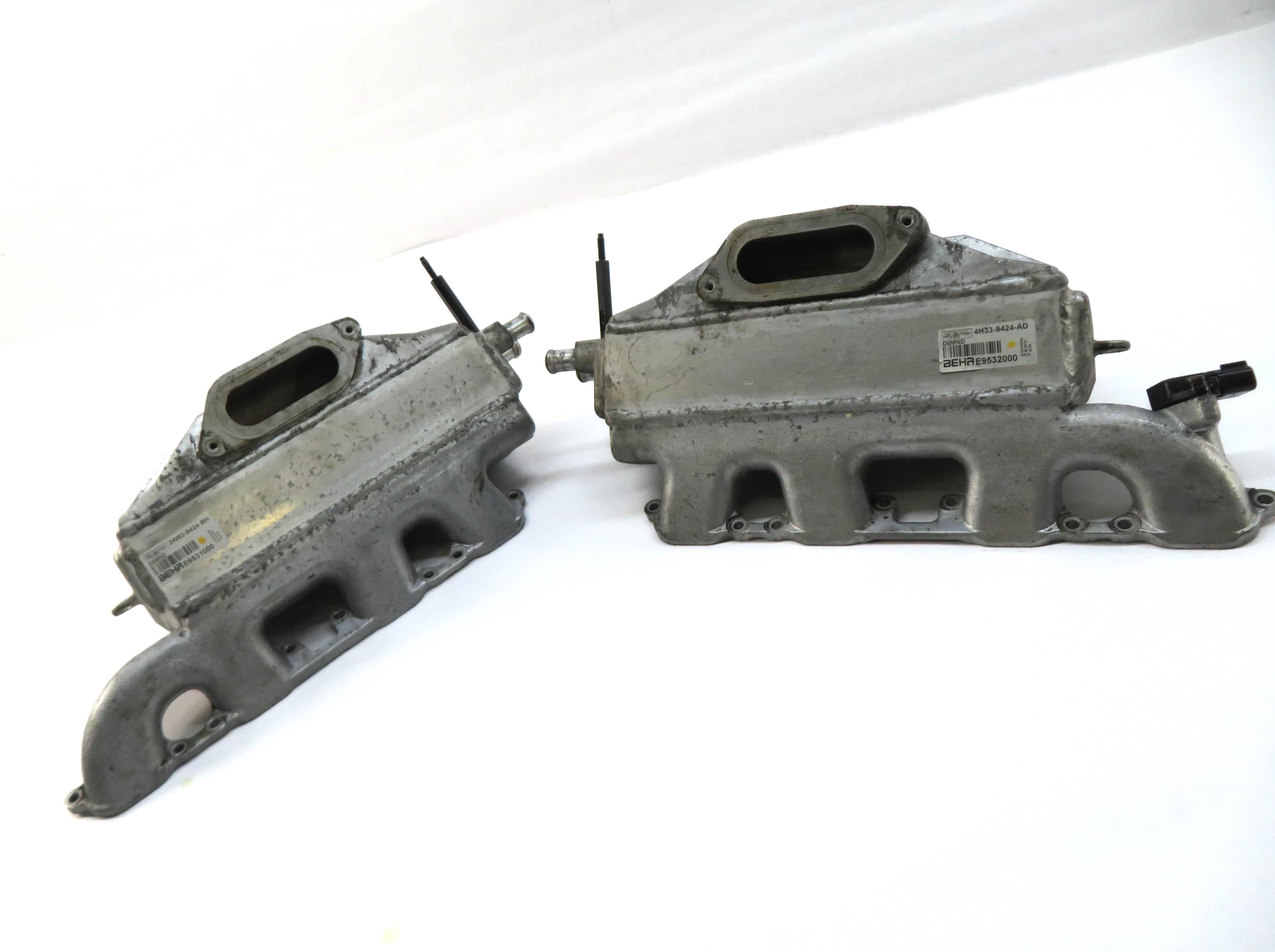 06-09 RANGE ROVER SPORT (L320 L322) 4.2L SUPER - INTAKE MANIFOLD INTERCOOLER SET — exact item pictured
