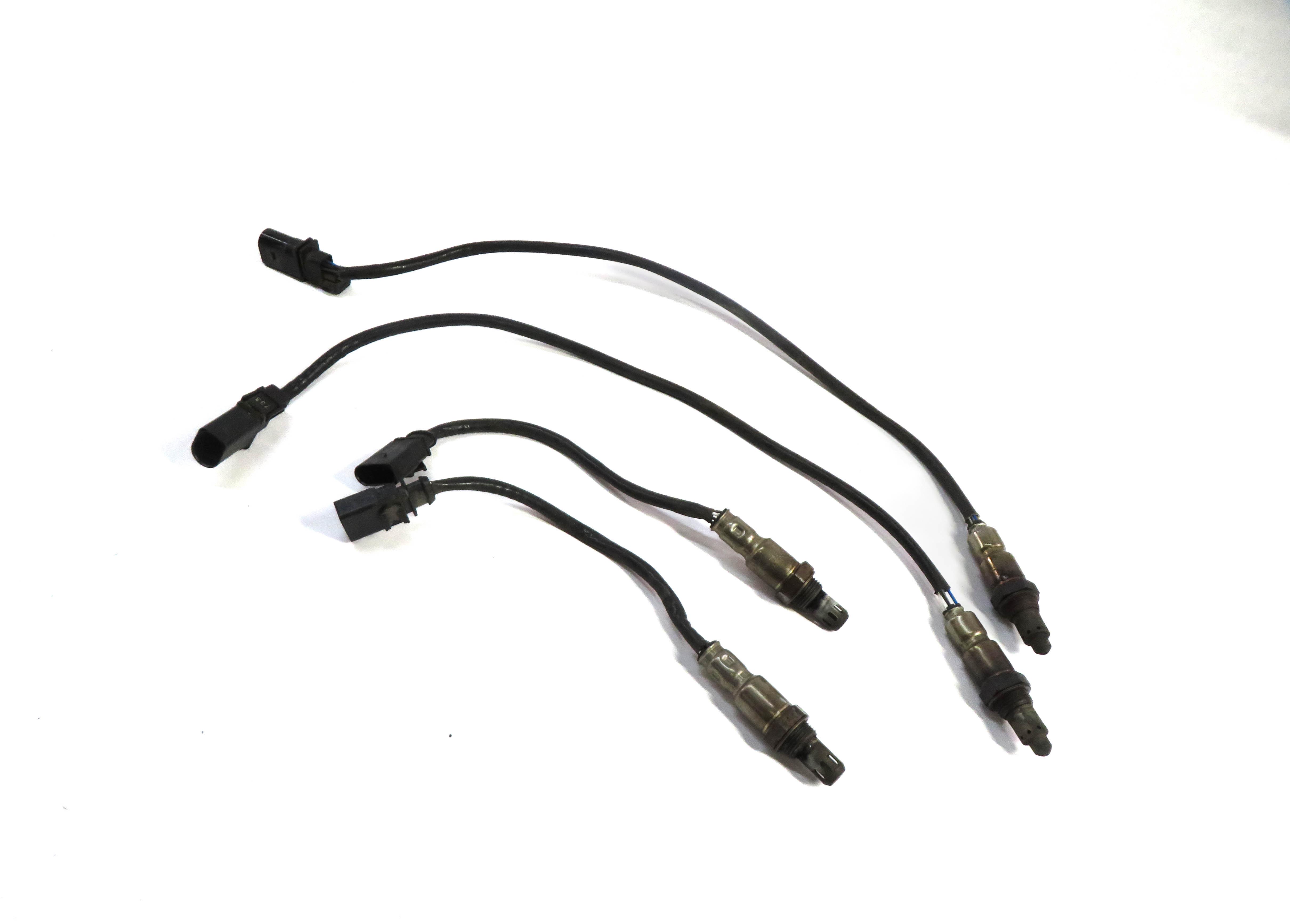 2017 AUDI Q7 (4M) 3.0. SUPER (CREC) PRE & POST CAT O2 OXYGEN SENSOR SET OF 4 — exact item pictured