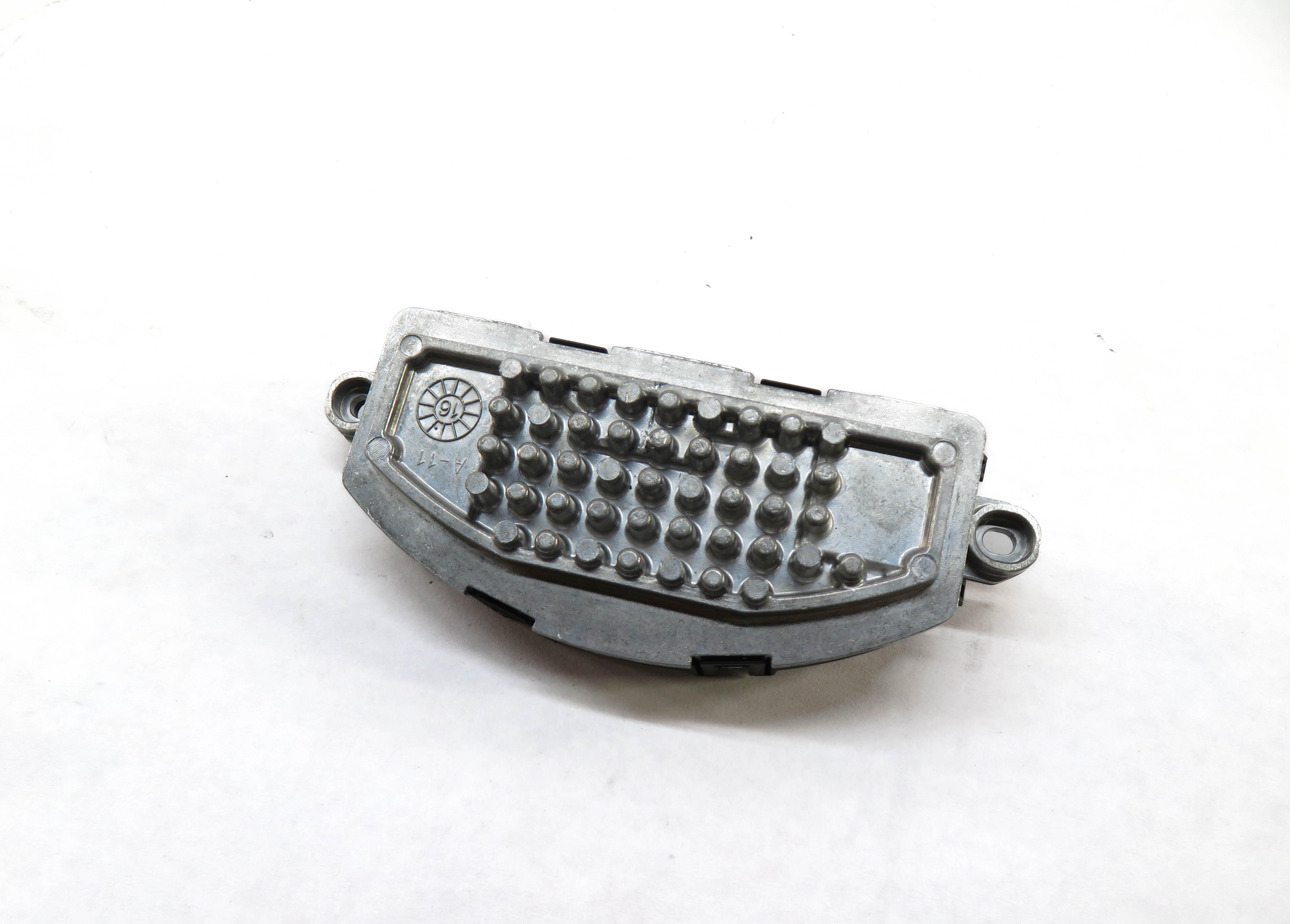 2017 AUDI Q7 (4M) REAR A/C HEATER BLOWER MOTOR FAN RESISTOR — exact item pictured