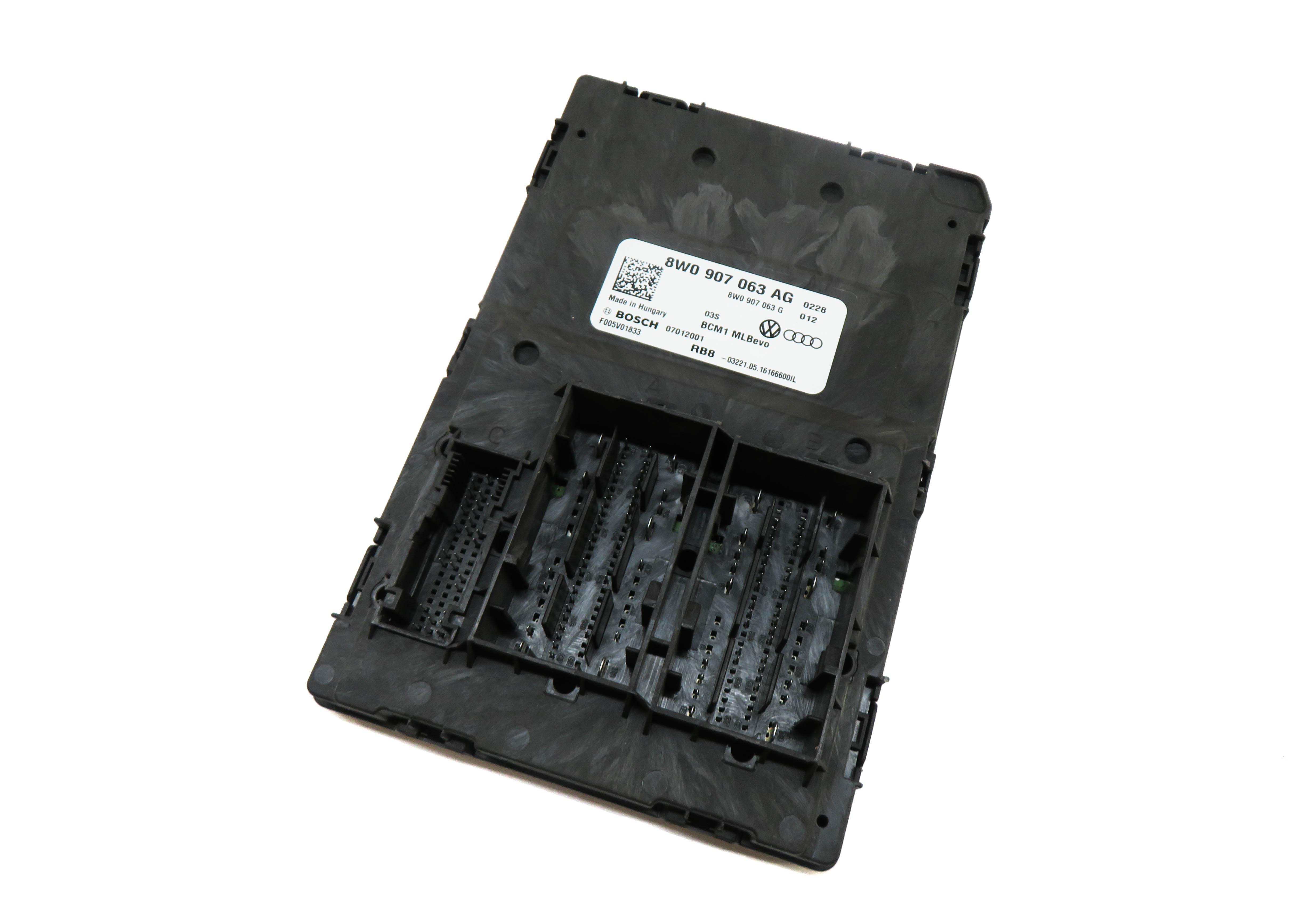 2017 AUDI Q7 (4M) BCM1 BODY CONTROL MODULE (PART # 8W0907063AG) — exact item pictured