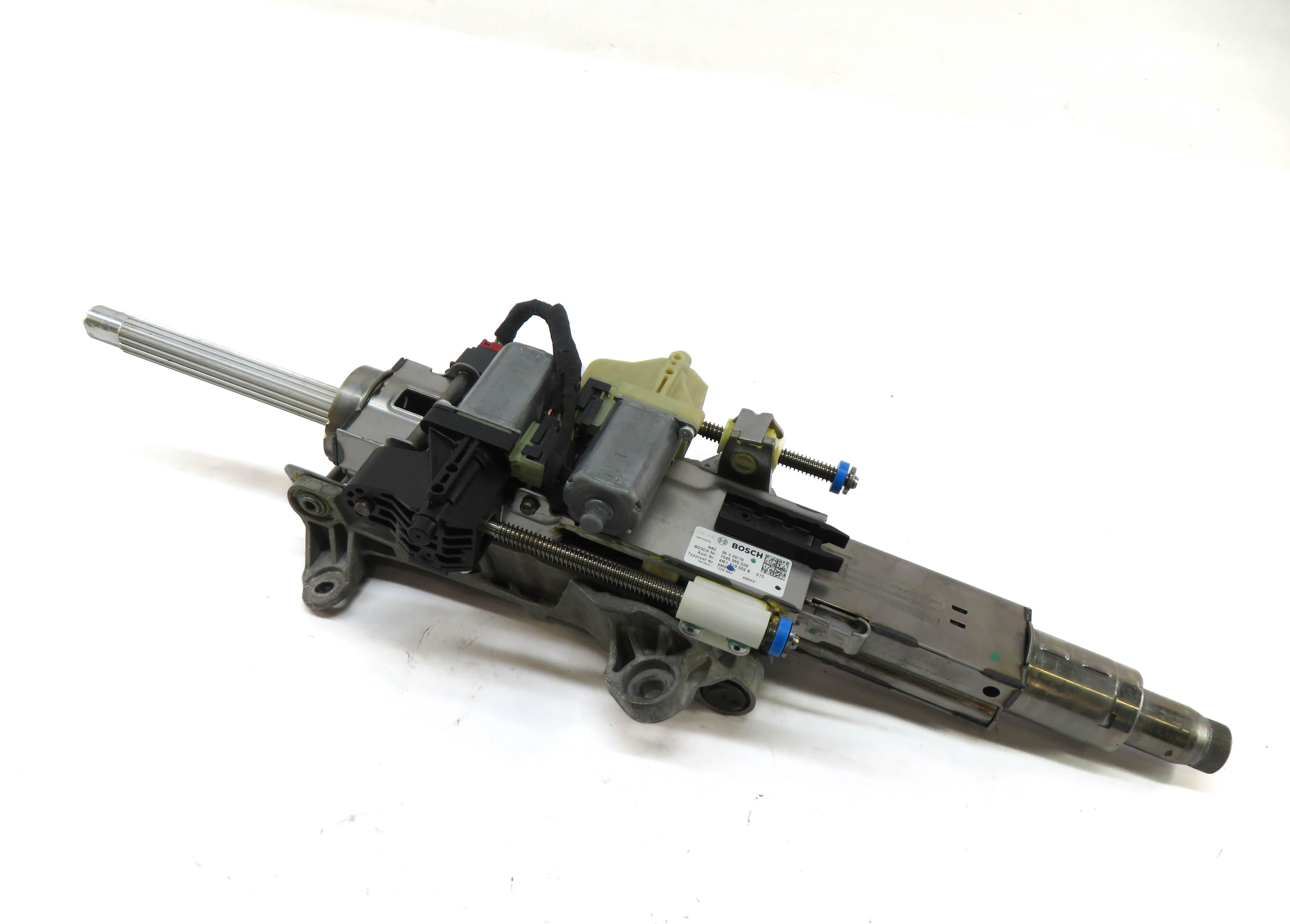 17-19 AUDI Q7 (4M) STEERING COLUMN ASSEMBLY w/ ADJUST ADJUSTMENT MOTORS — exact item pictured