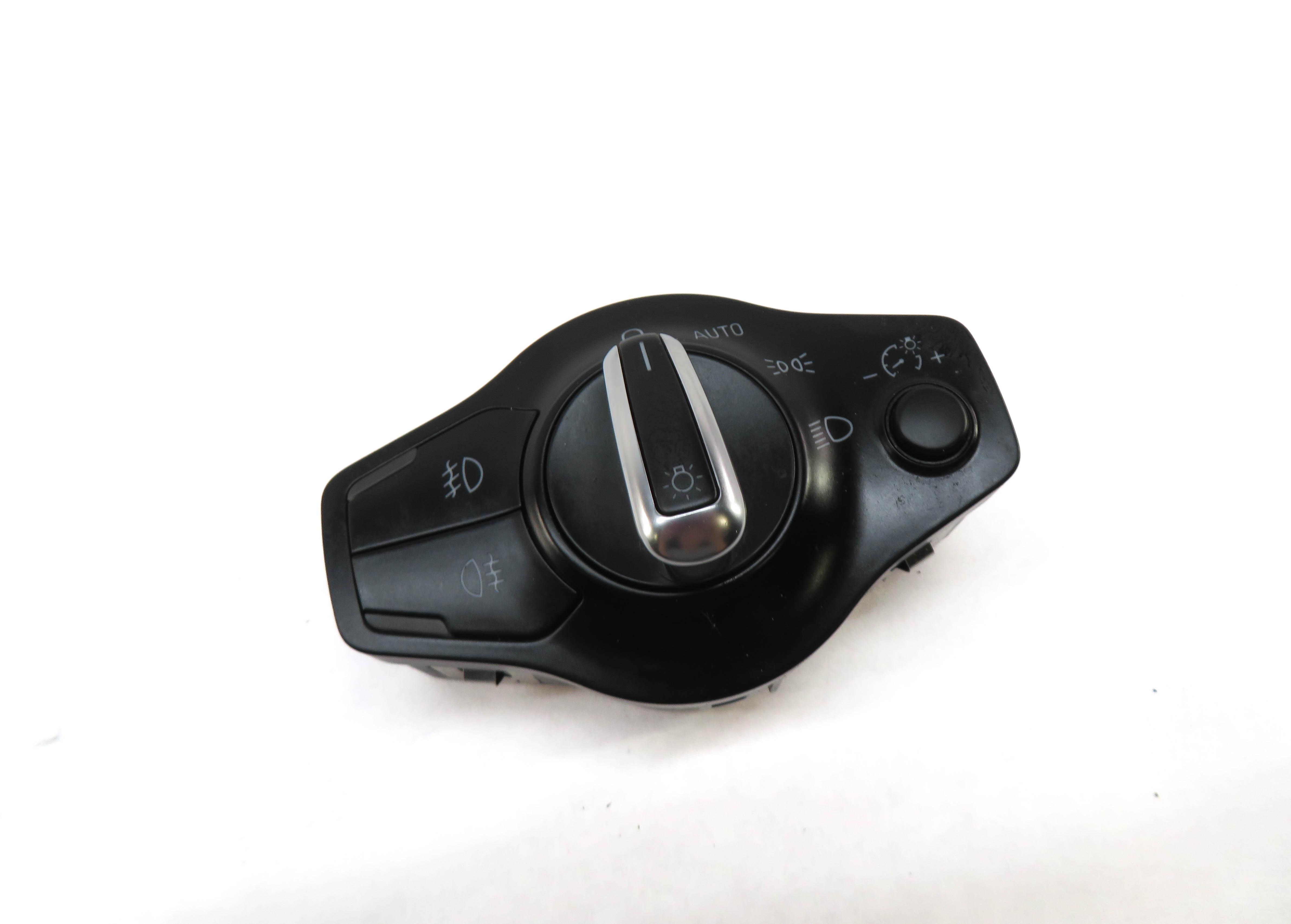 14-15 AUDI A4 (B8 8K) HEADLIGHT HEAD LIGHT FOG LIGHT SWITCH (BLACK) — exact item pictured