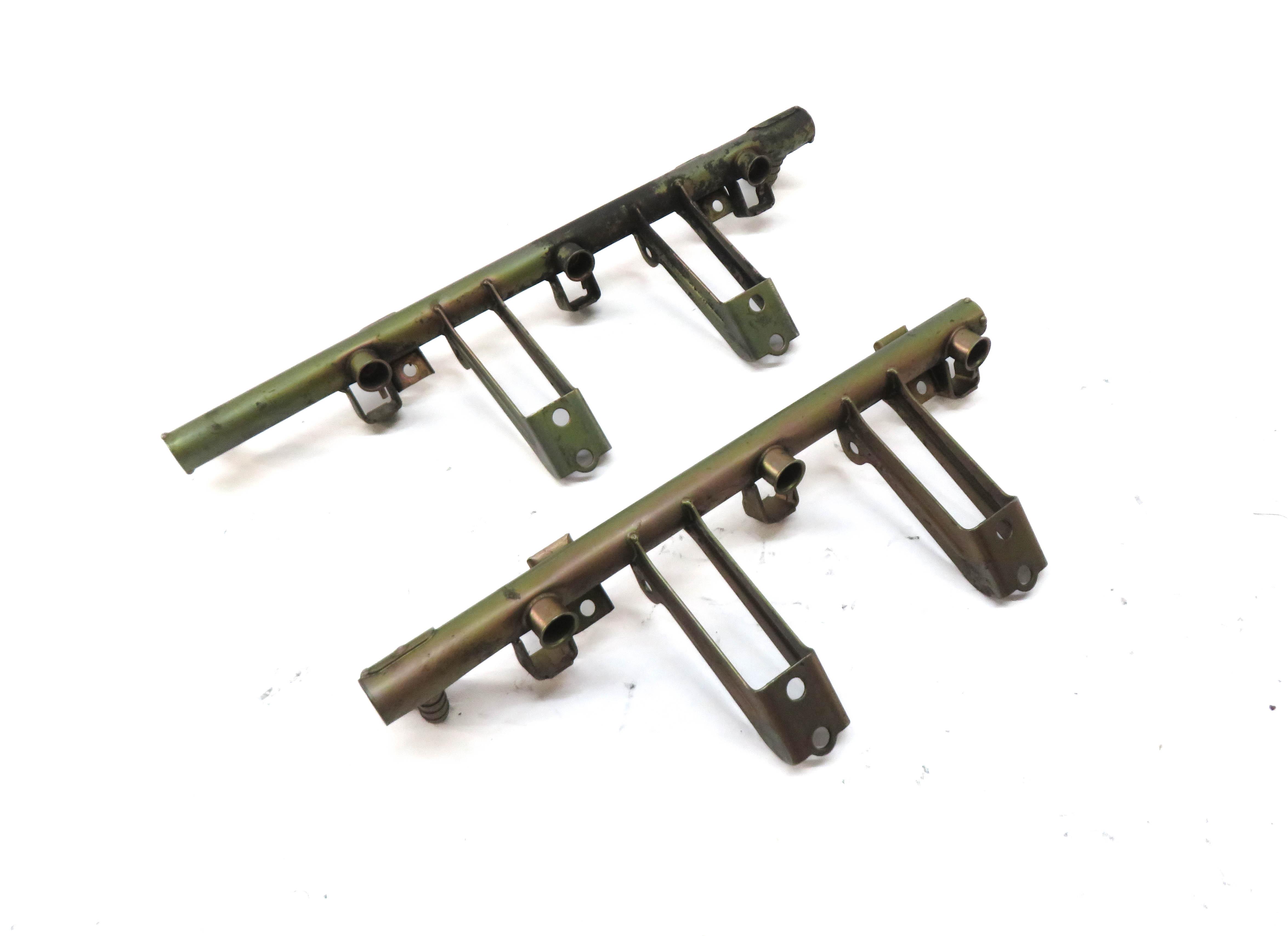 2007 PORSCHE BOXSTER (987) 2.7L ENGINE GAS FUEL RAIL SET OF 2 98711003101 — exact item pictured