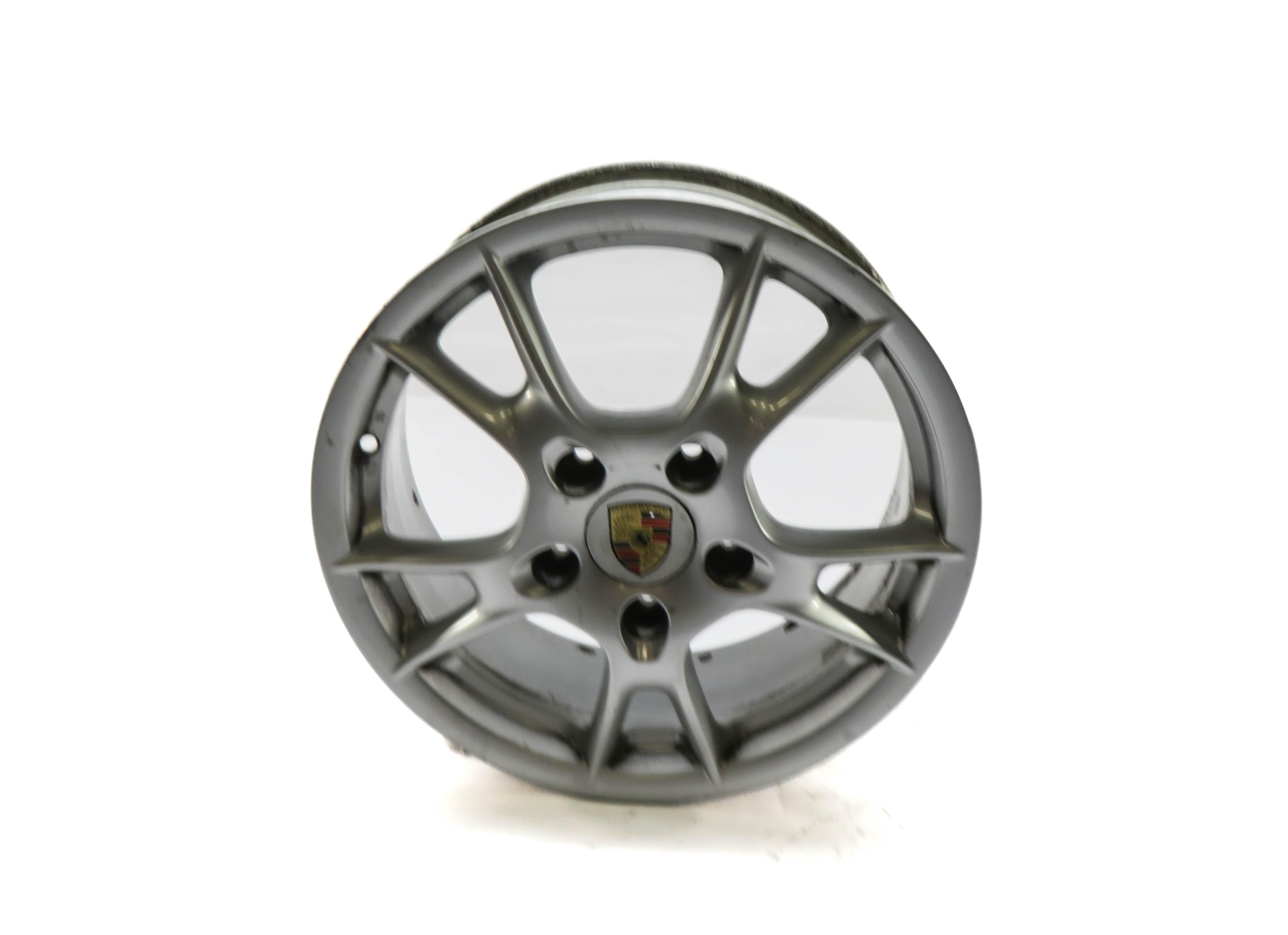 2005-2008 PORSCHE BOXSTER CAYMAN 987 FRONT BOXSTER II WHEEL RIM 17x6.5 (OPT 393) — exact item pictured