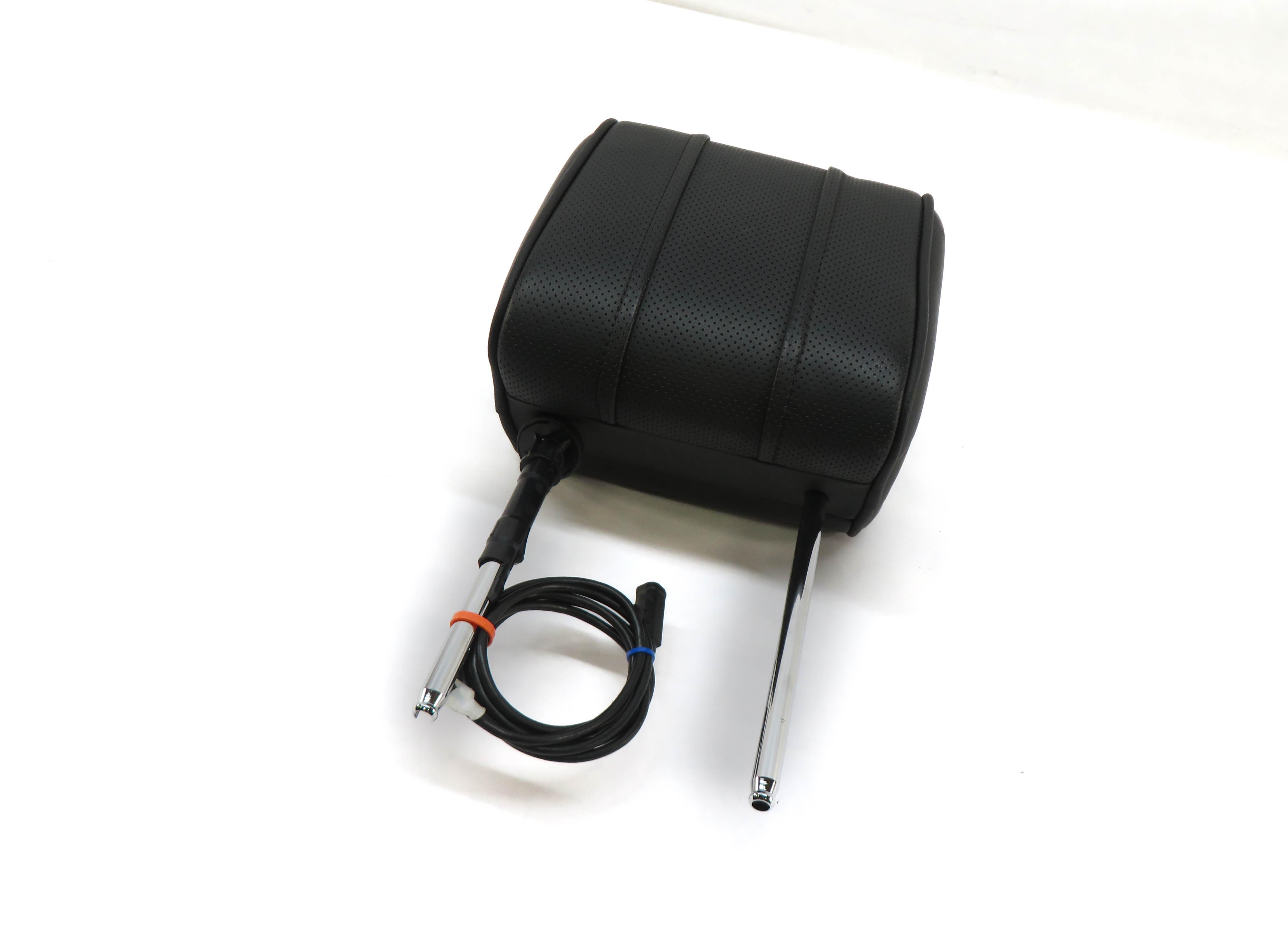 2006-2012 RANGE ROVER SPORT (L320 L322) RIGHT FRONT HEADREST TV SCREEN (BLACK) — exact item pictured