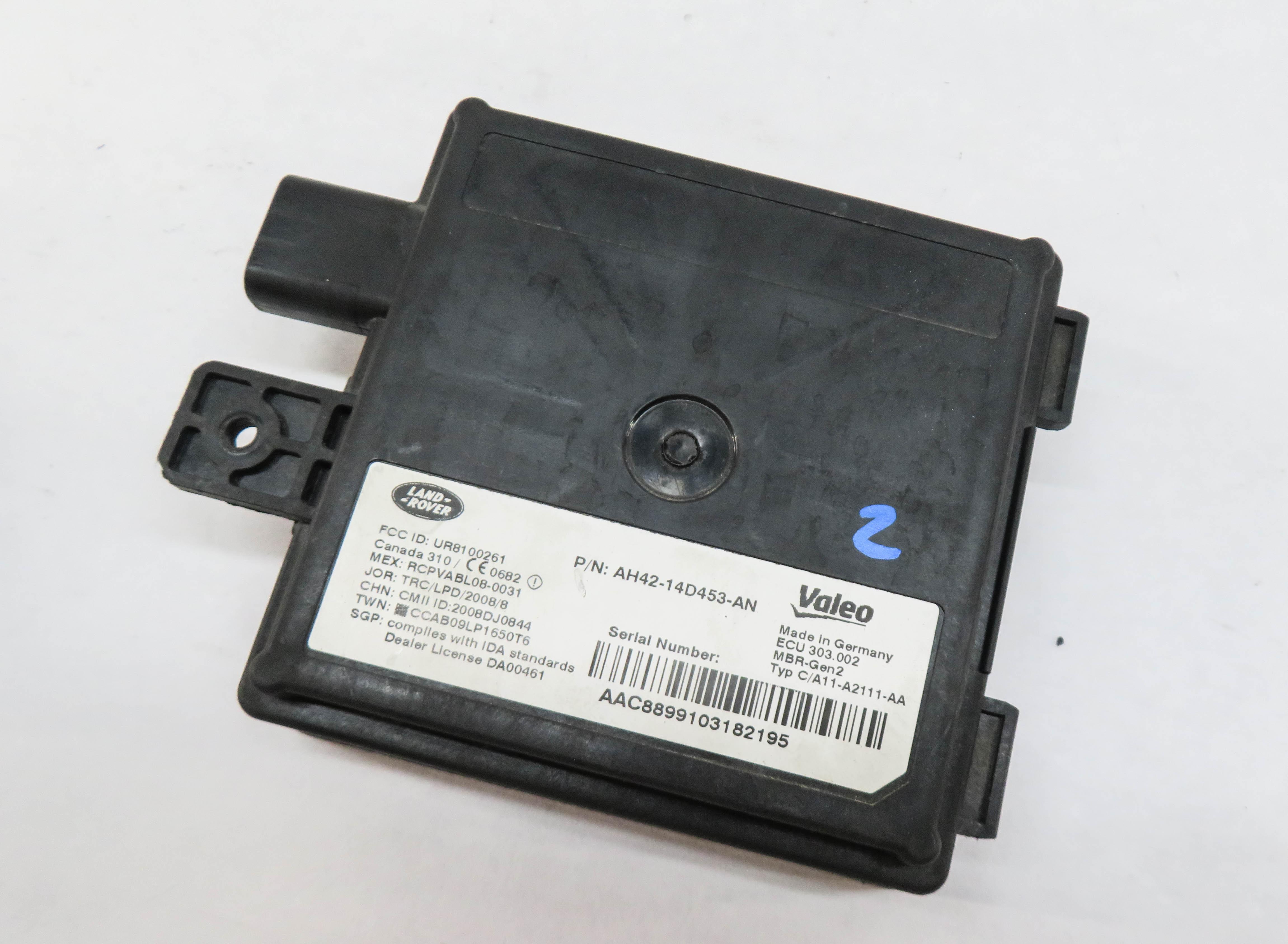 2011 RANGE ROVER (L322) BLIND SPOT ALERT CONTROL MODULE AH42-14D453-AN — exact item pictured