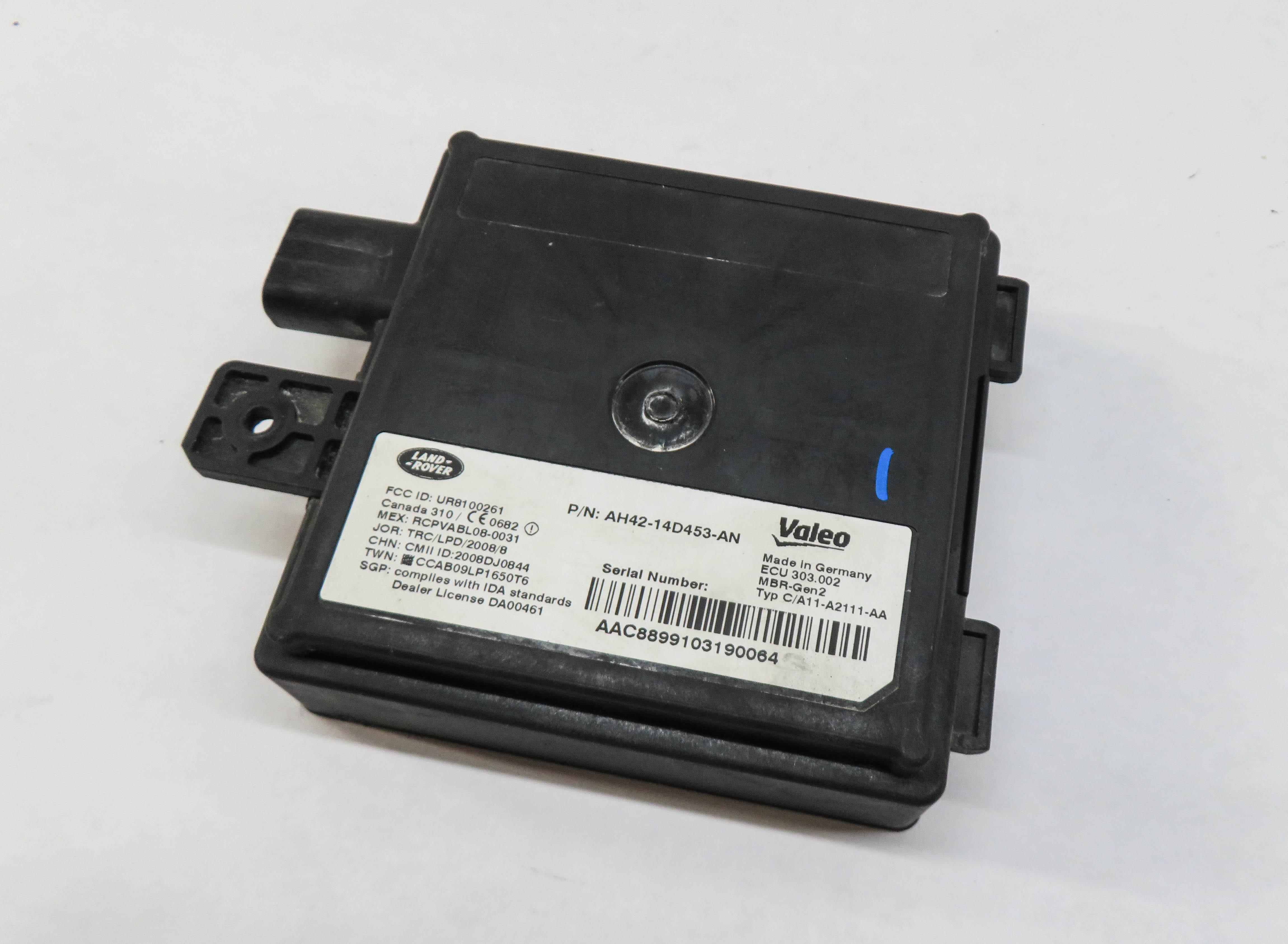 2011 RANGE ROVER (L322) BLIND SPOT ALERT CONTROL MODULE AH42-14D453-AN — exact item pictured