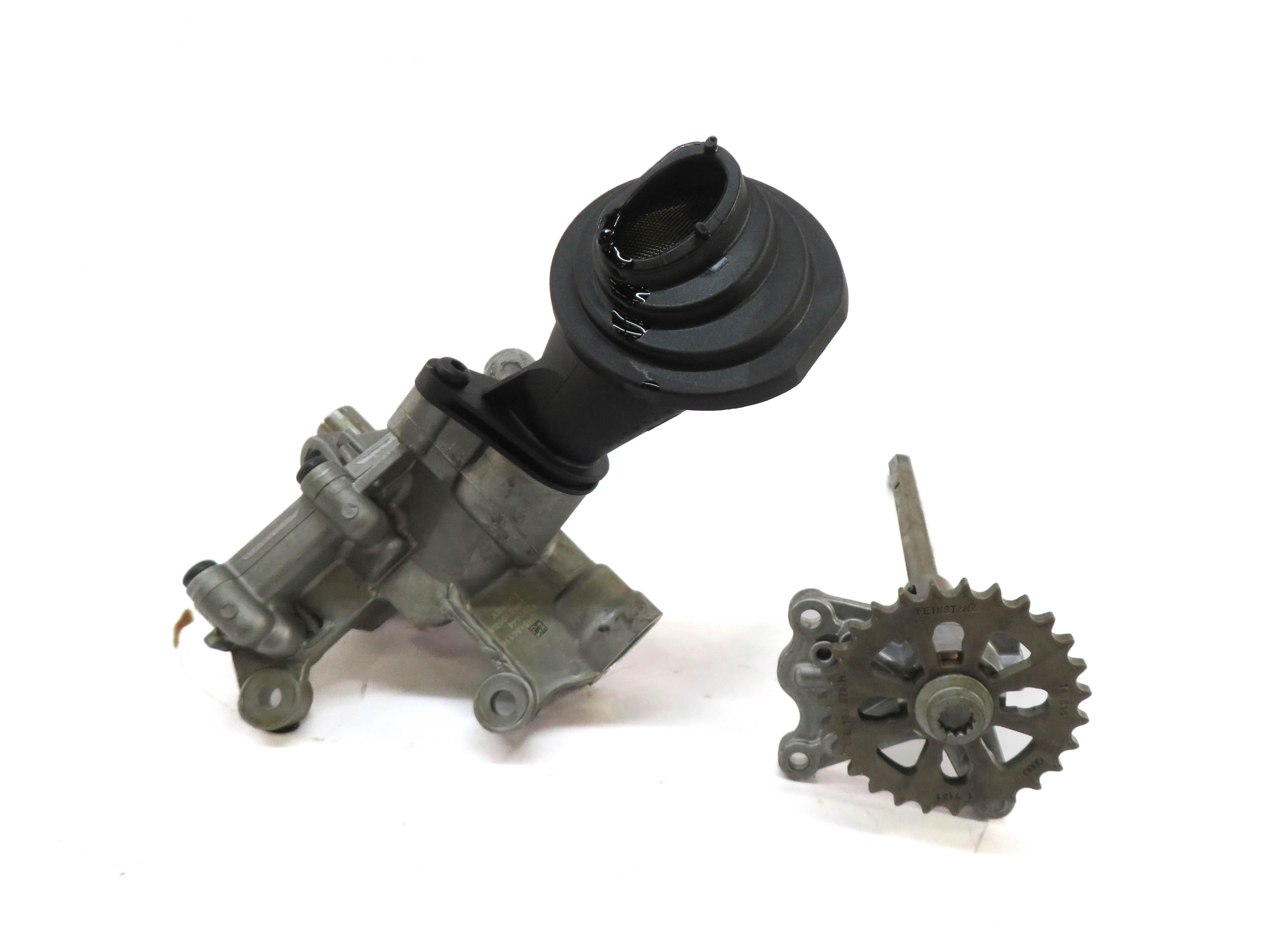 2017 AUDI Q7 4M 3.0L SUPER CREC ENGINE OIL PUMP w/ PICKUP TUBE & GEAR 06E115105 — exact item pictured