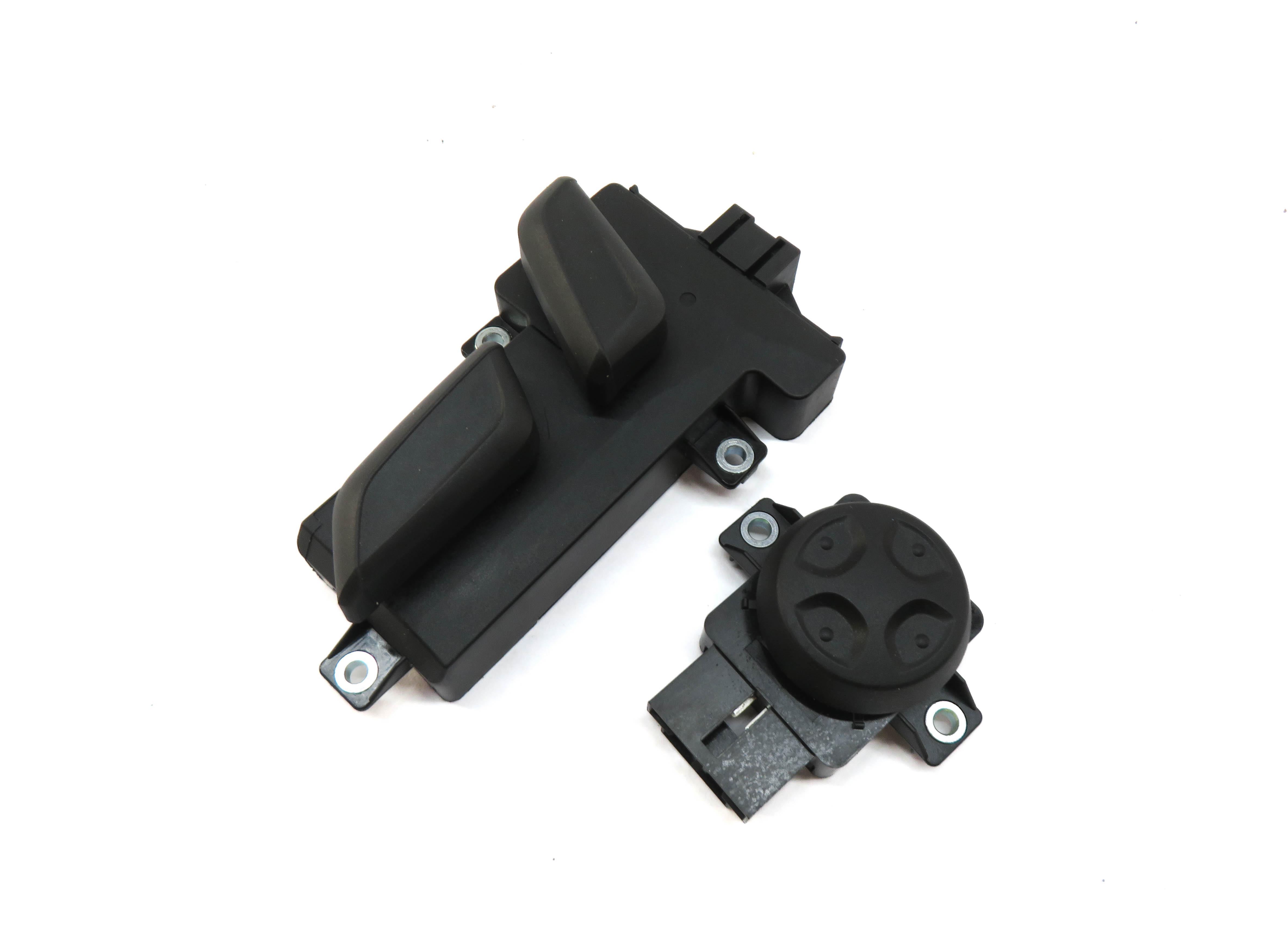 2017 AUDI Q7 (4M) FRONT LEFT DRIVER SEAT ADJUST ADJUSTMENT SWITCH SET/2 (BLACK) — exact item pictured