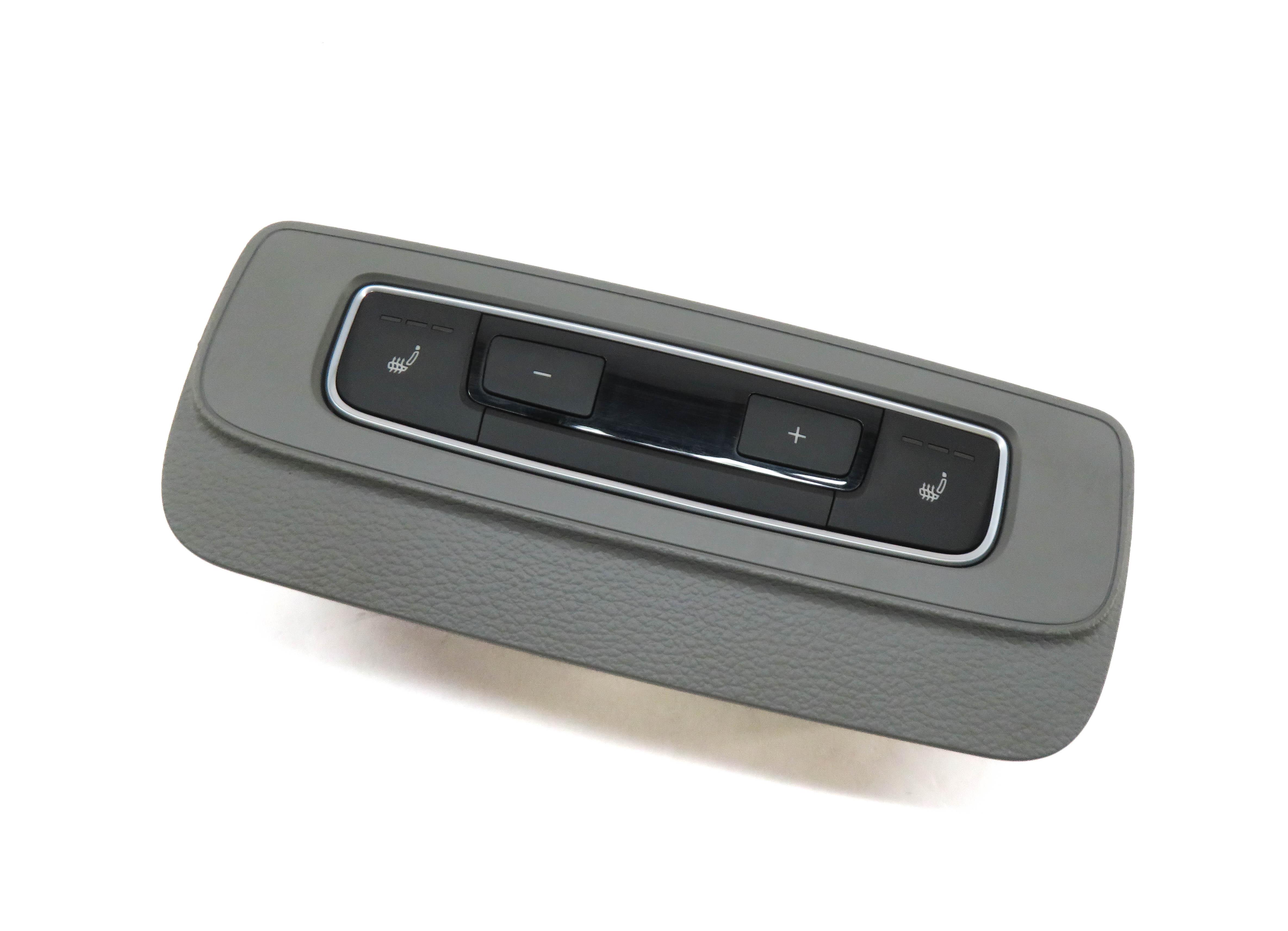 2018-2019 AUDI Q5 Q7 SQ5 (FY 80A) REAR HEATER A/C TEMPERATURE CONTROL PANEL GRAY — exact item pictured