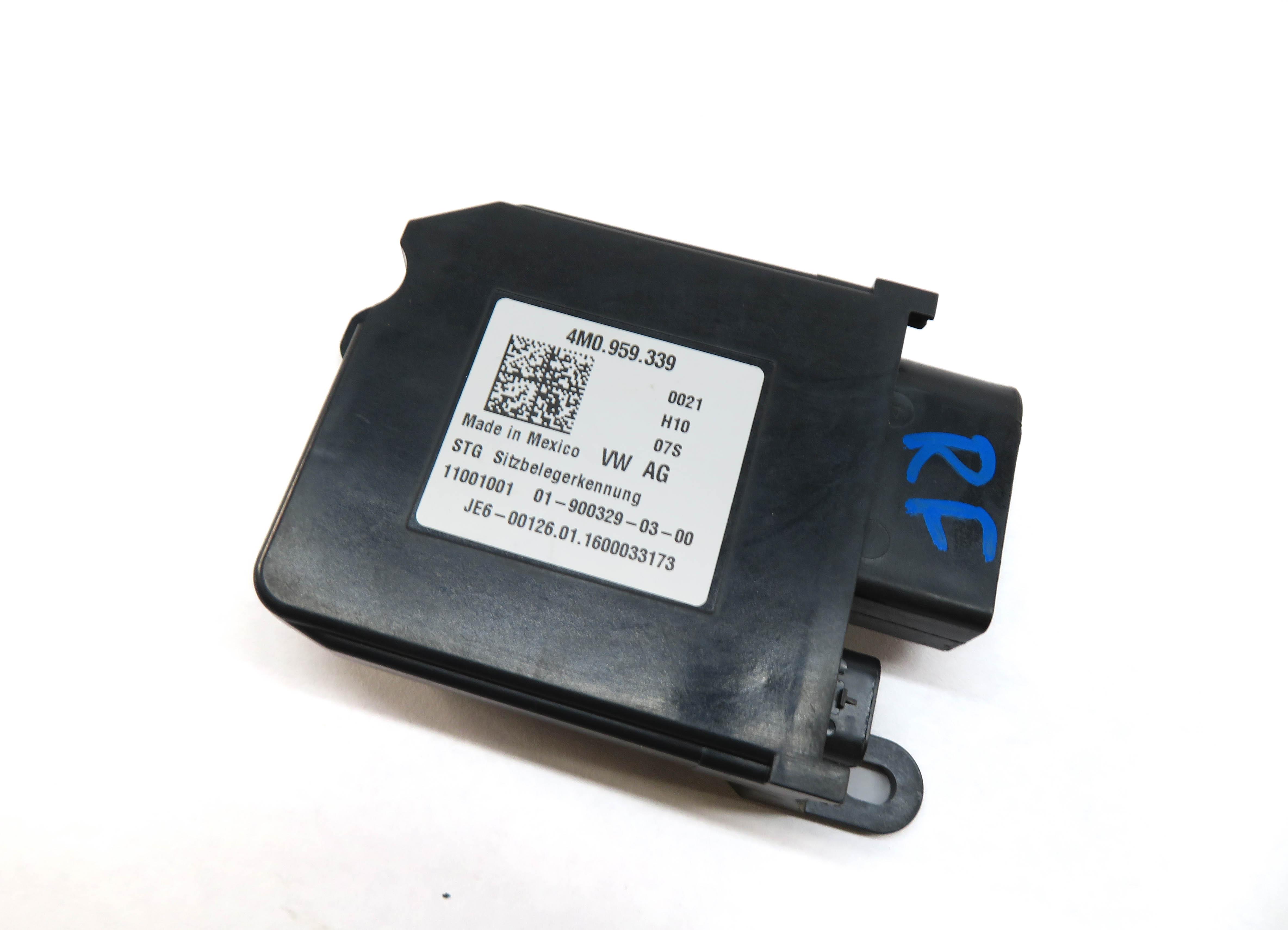 2017 AUDI Q7 (4M) FRONT RIGHT PASSENGER SEAT WEIGHT OCCUPANCY SENSOR MODULE — exact item pictured